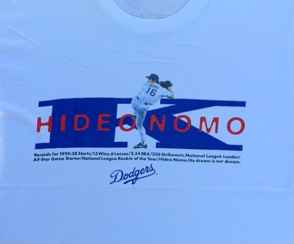 Vintage Vintage Tee Dodgers ( A 13 ) Size US L / EU 52-54 / 3 - 2 Thumbnail