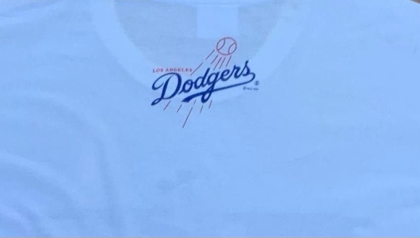 Vintage Vintage Tee Dodgers ( A 13 ) Size US L / EU 52-54 / 3 - 4 Thumbnail