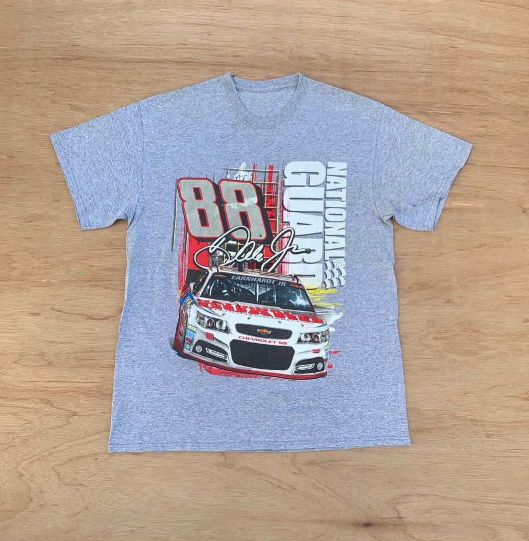 image of Tee Nascar ( A 17 ) in Grey, Men's (Size Large)