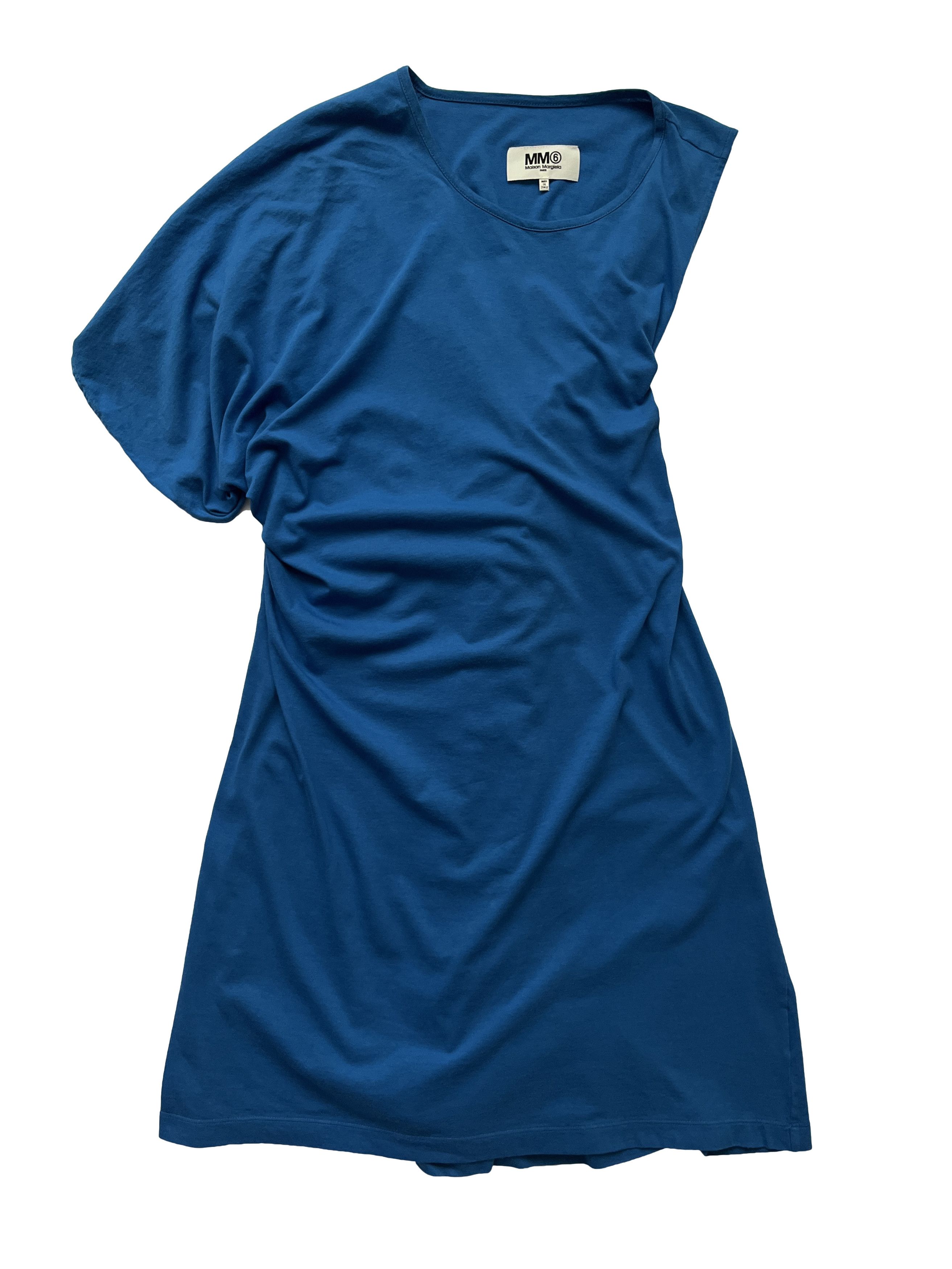Maison Margiela ⚡️QUICK SALE⚡️Maison Margiela MM6 Blue Asymmetric Dress Size XS / US 0-2 / IT 36-38 - 1 Thumbnail
