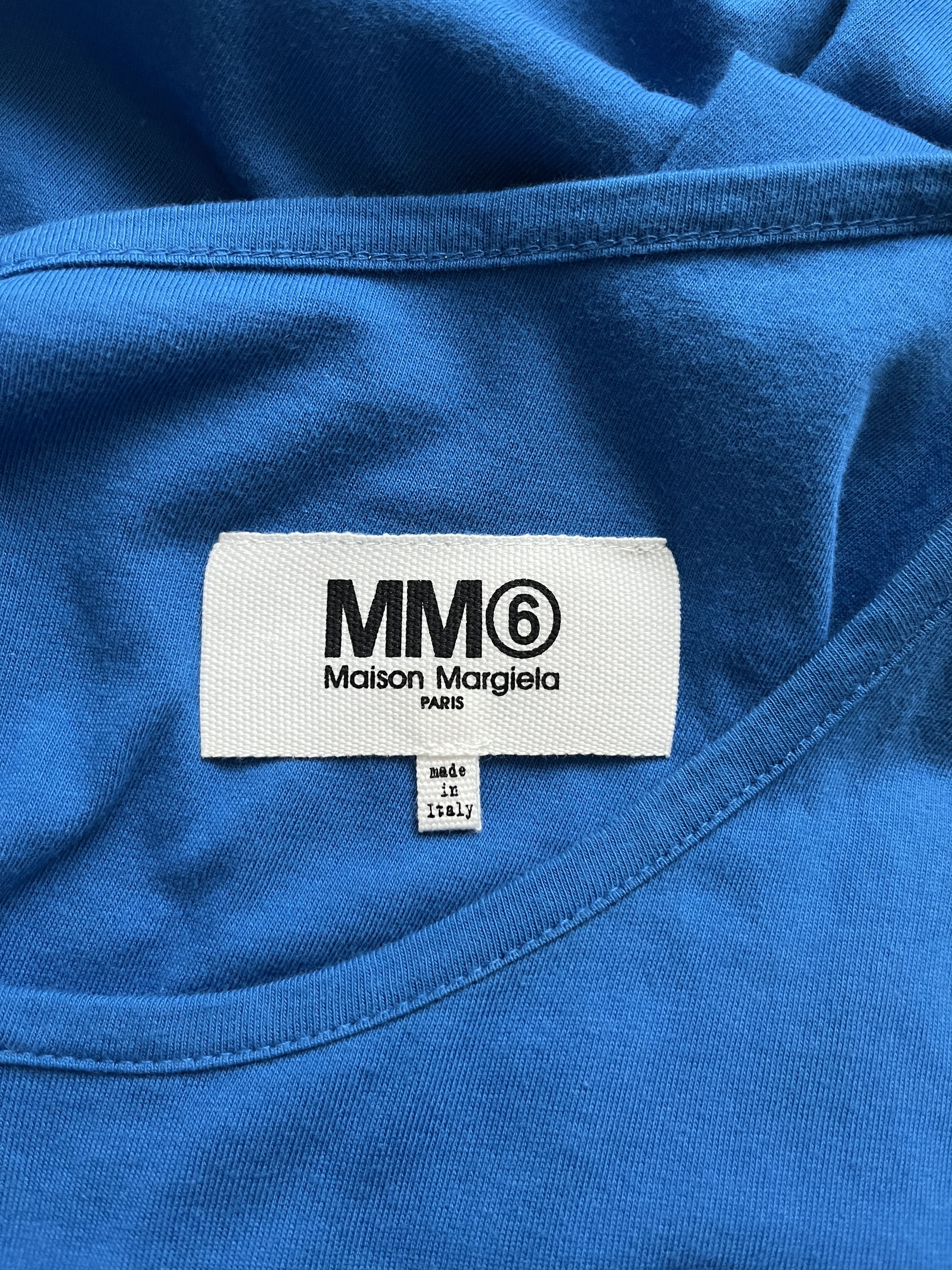Maison Margiela ⚡️QUICK SALE⚡️Maison Margiela MM6 Blue Asymmetric Dress Size XS / US 0-2 / IT 36-38 - 5 Thumbnail