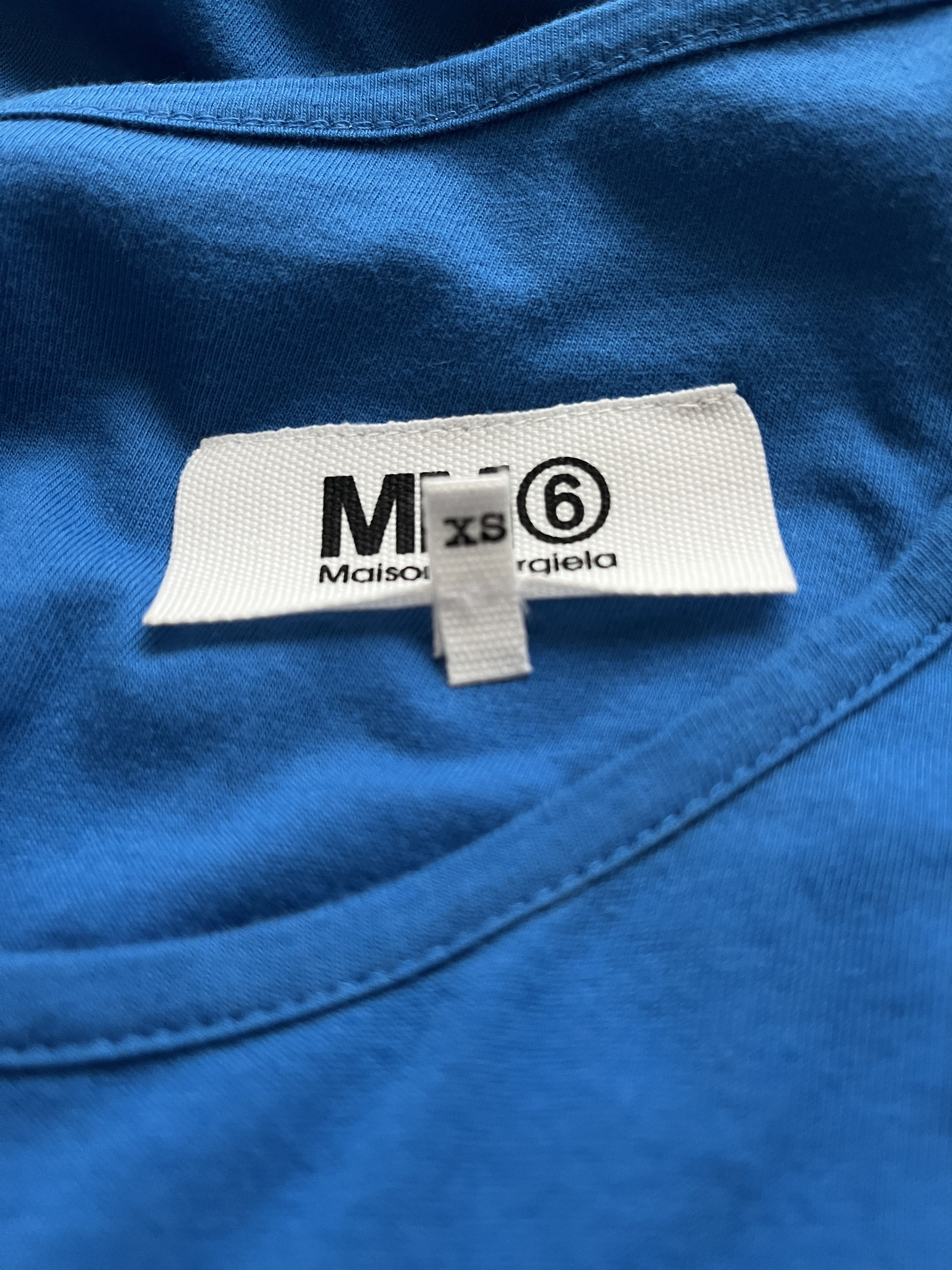 Maison Margiela ⚡️QUICK SALE⚡️Maison Margiela MM6 Blue Asymmetric Dress Size XS / US 0-2 / IT 36-38 - 6 Thumbnail