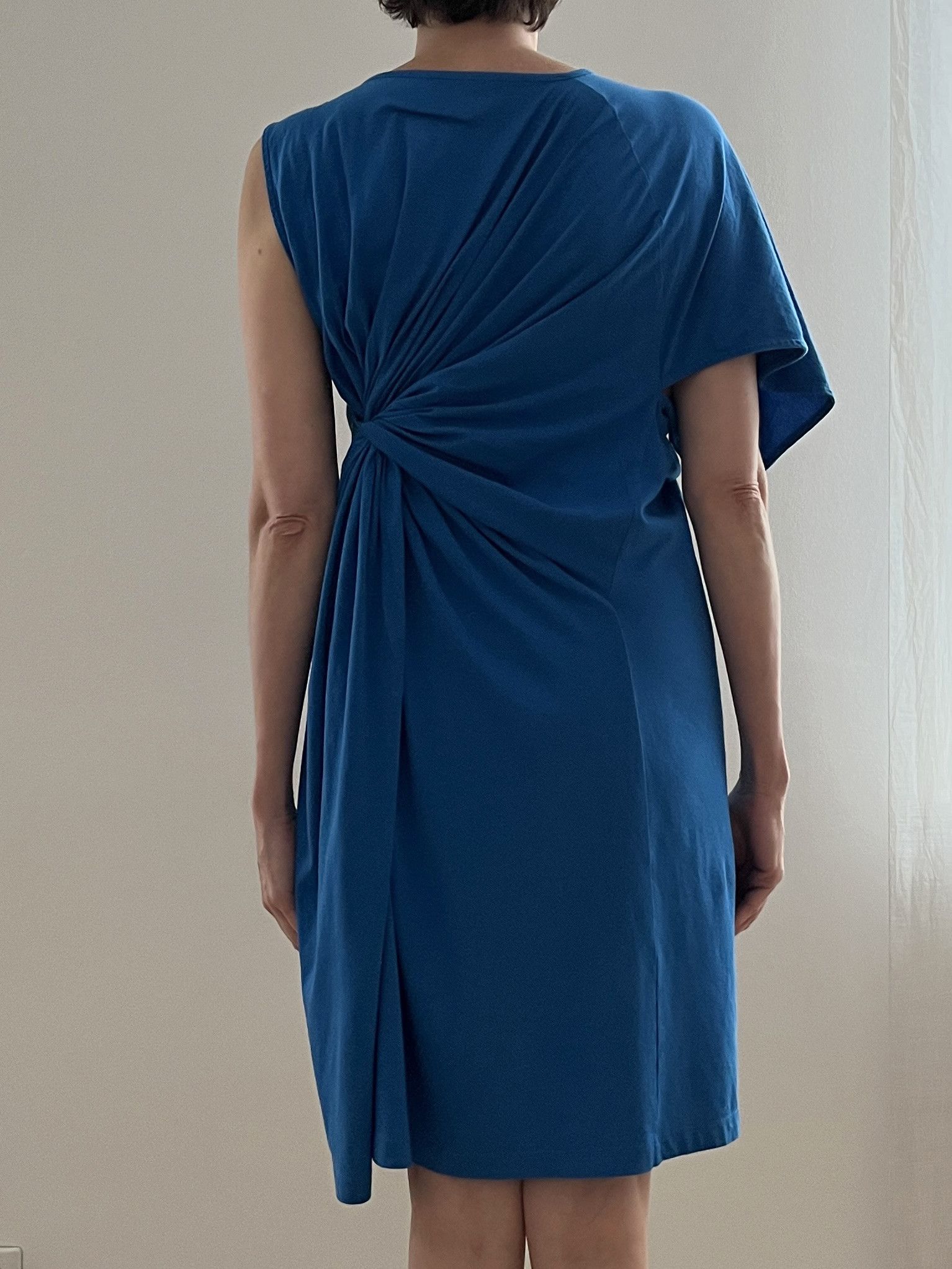 Maison Margiela ⚡️QUICK SALE⚡️Maison Margiela MM6 Blue Asymmetric Dress Size XS / US 0-2 / IT 36-38 - 4 Thumbnail