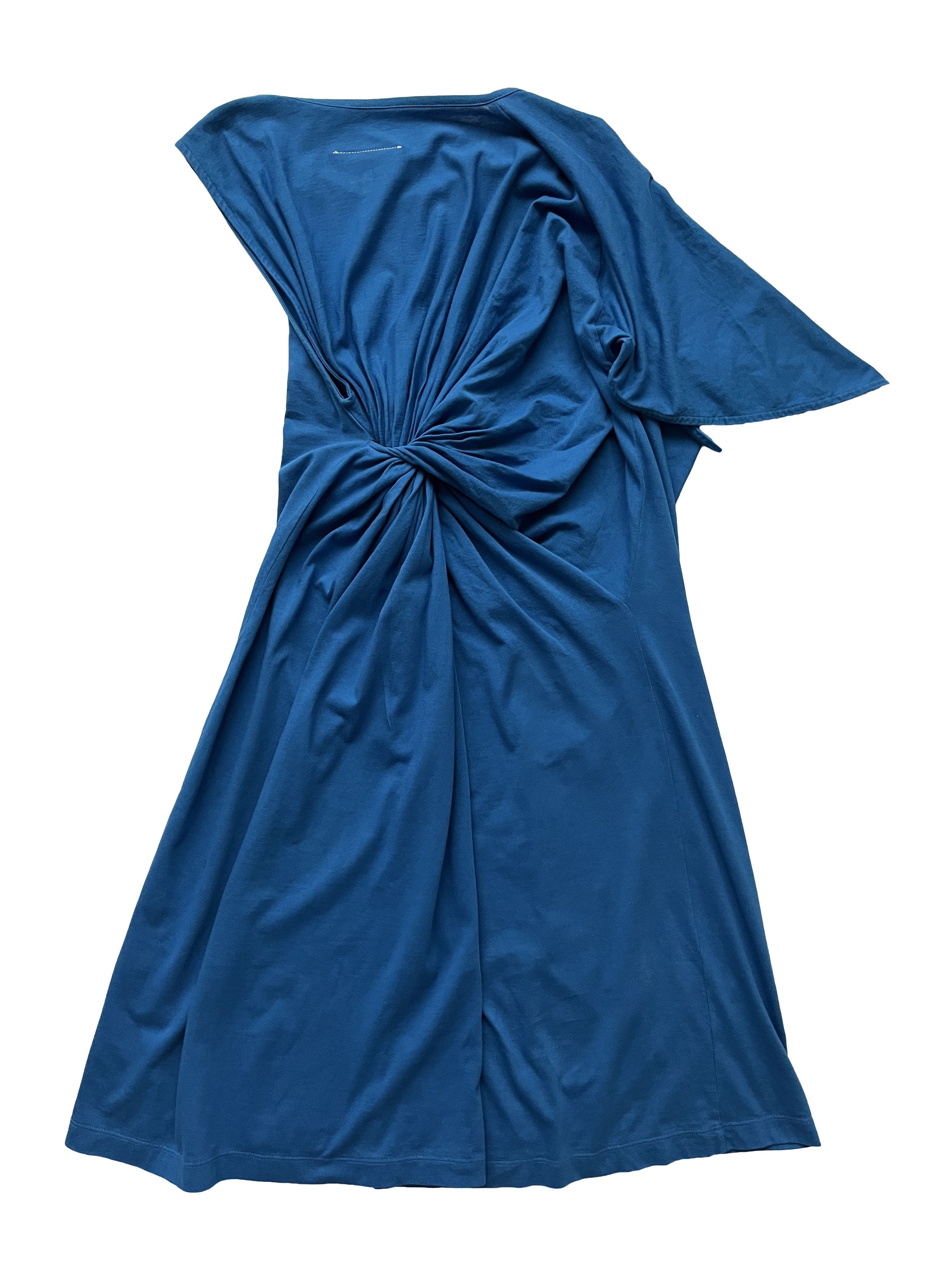 Maison Margiela ⚡️QUICK SALE⚡️Maison Margiela MM6 Blue Asymmetric Dress Size XS / US 0-2 / IT 36-38 - 2 Thumbnail