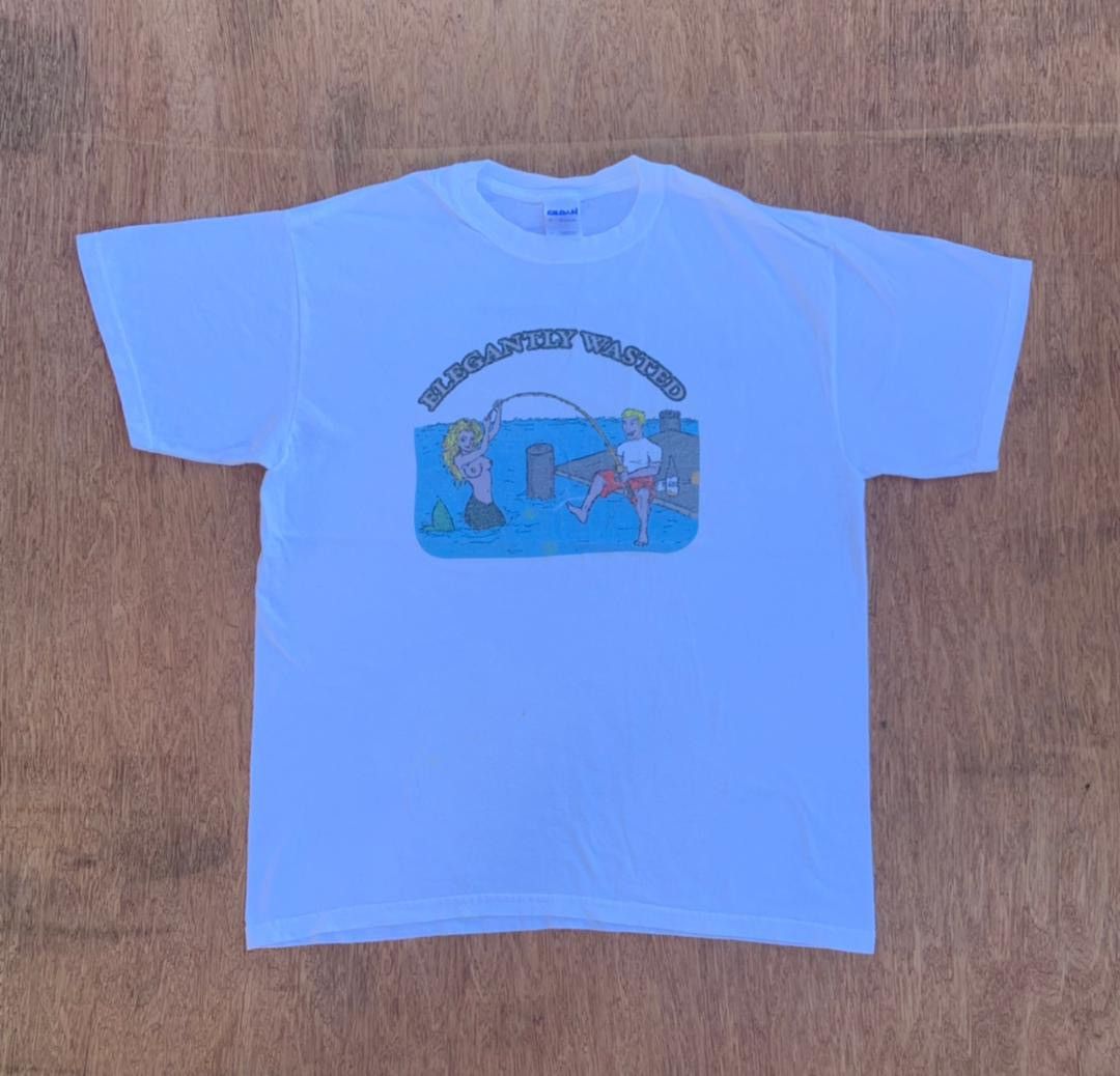 Vintage vintage tee D - 7 the riverhouse naked lady Size US L / EU 52-54 / 3 - 1 Thumbnail