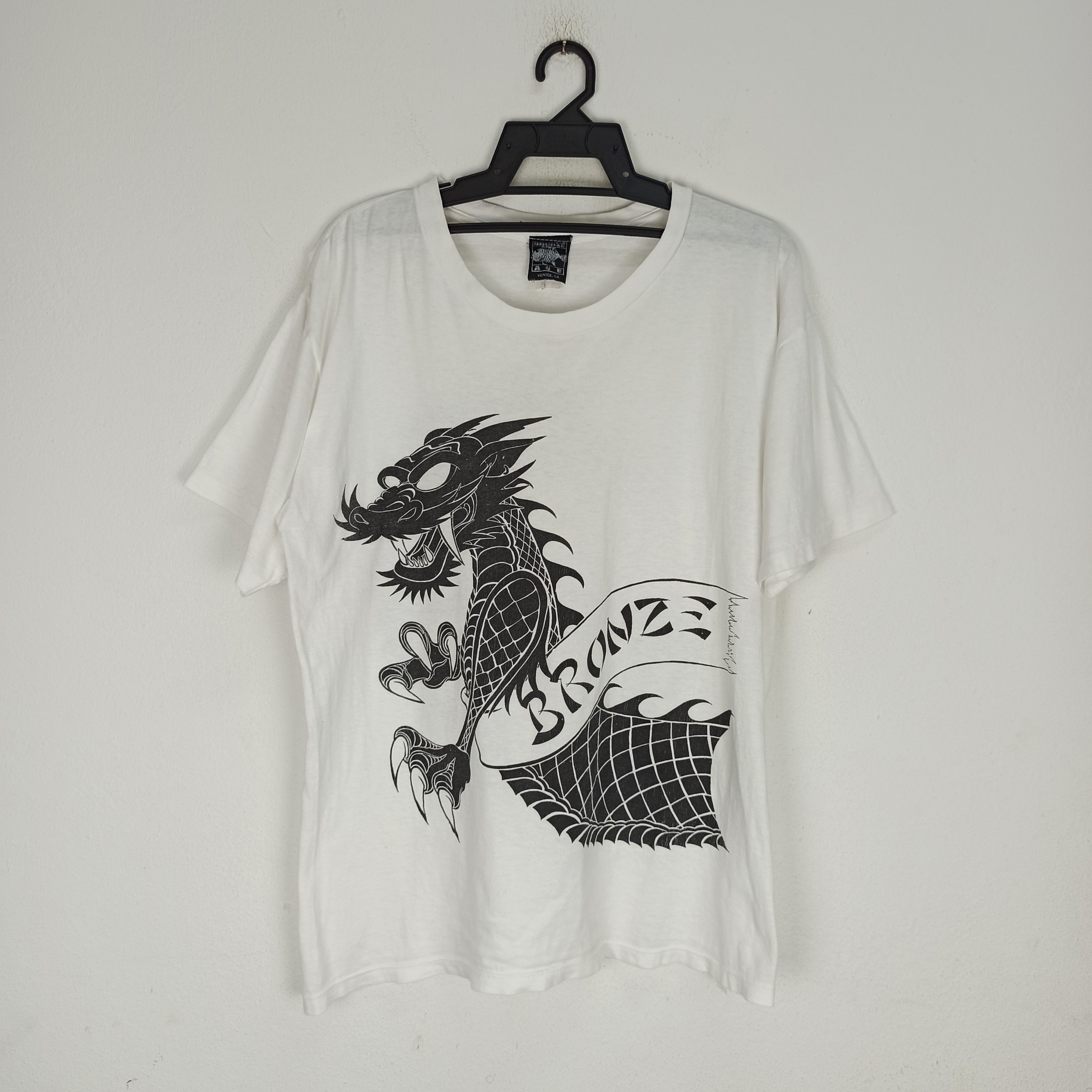Hook-Ups Vintage 90s Bronze Age Skateboard Brand tee Size US M / EU 48-50 / 2 - 1 Thumbnail
