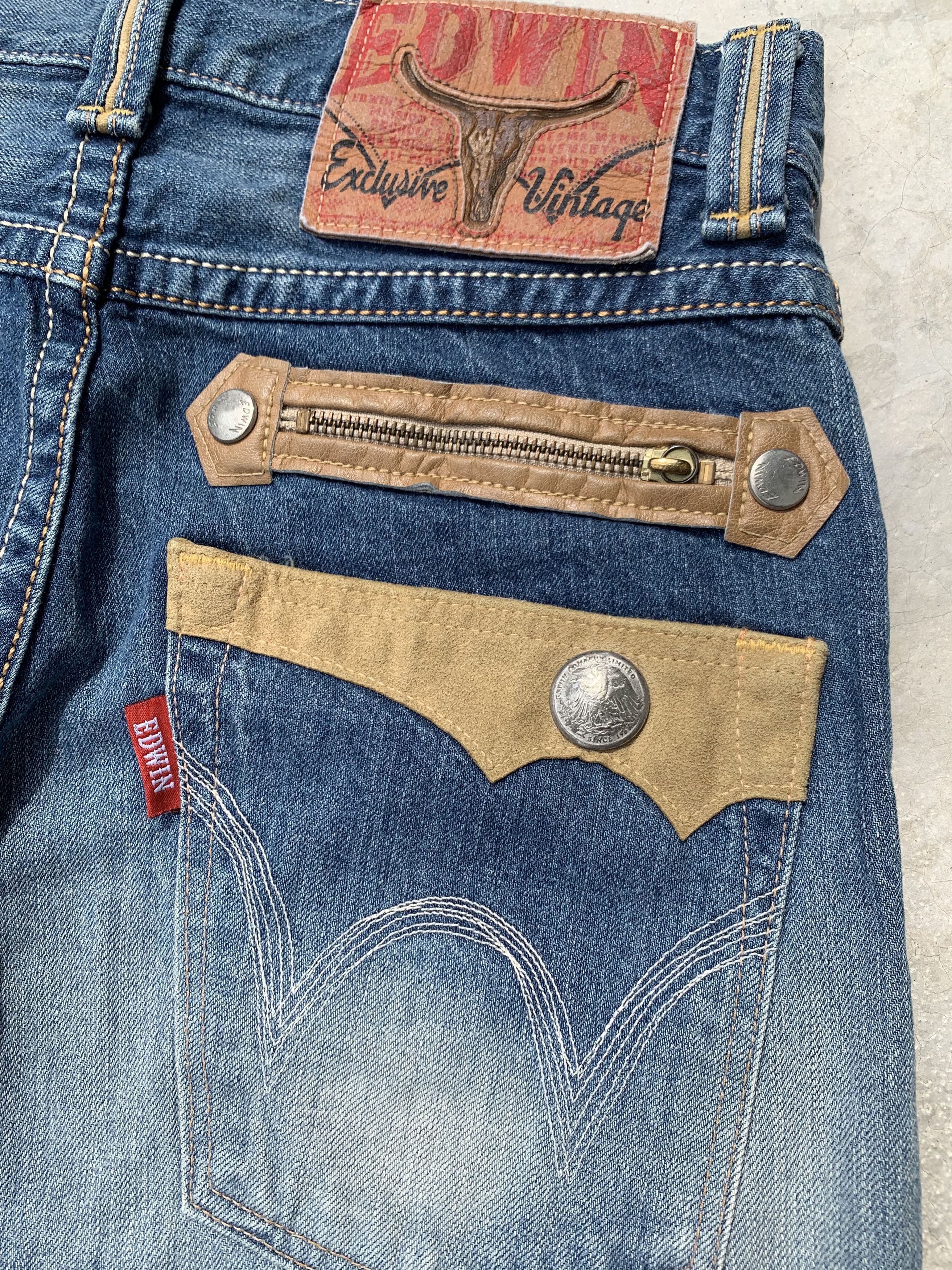 Edwin Vintage Edwin Nice Design Denim Jeans Size US 30 / EU 46 - 13 Thumbnail