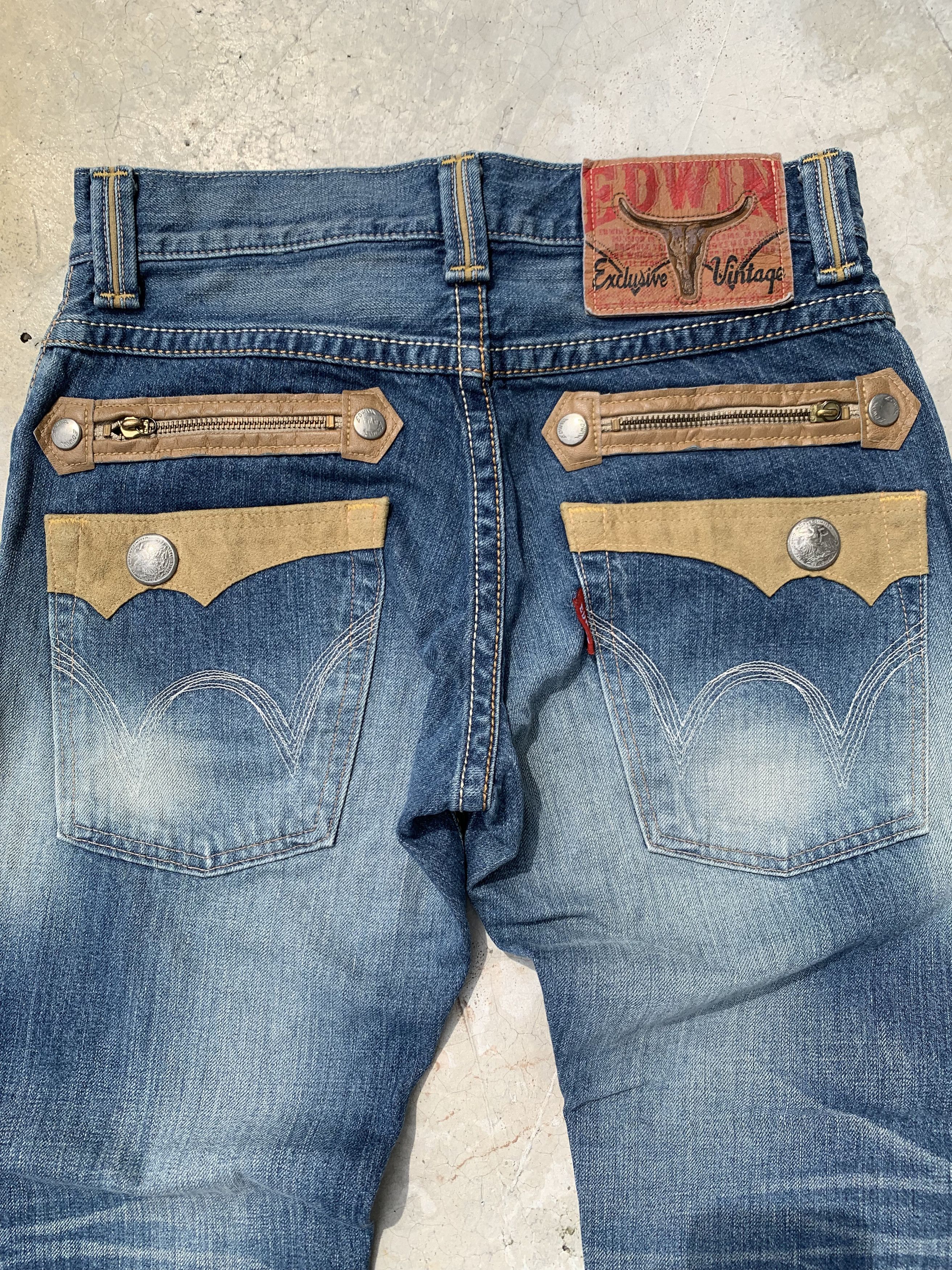 Edwin Vintage Edwin Nice Design Denim Jeans Size US 30 / EU 46 - 11 Thumbnail