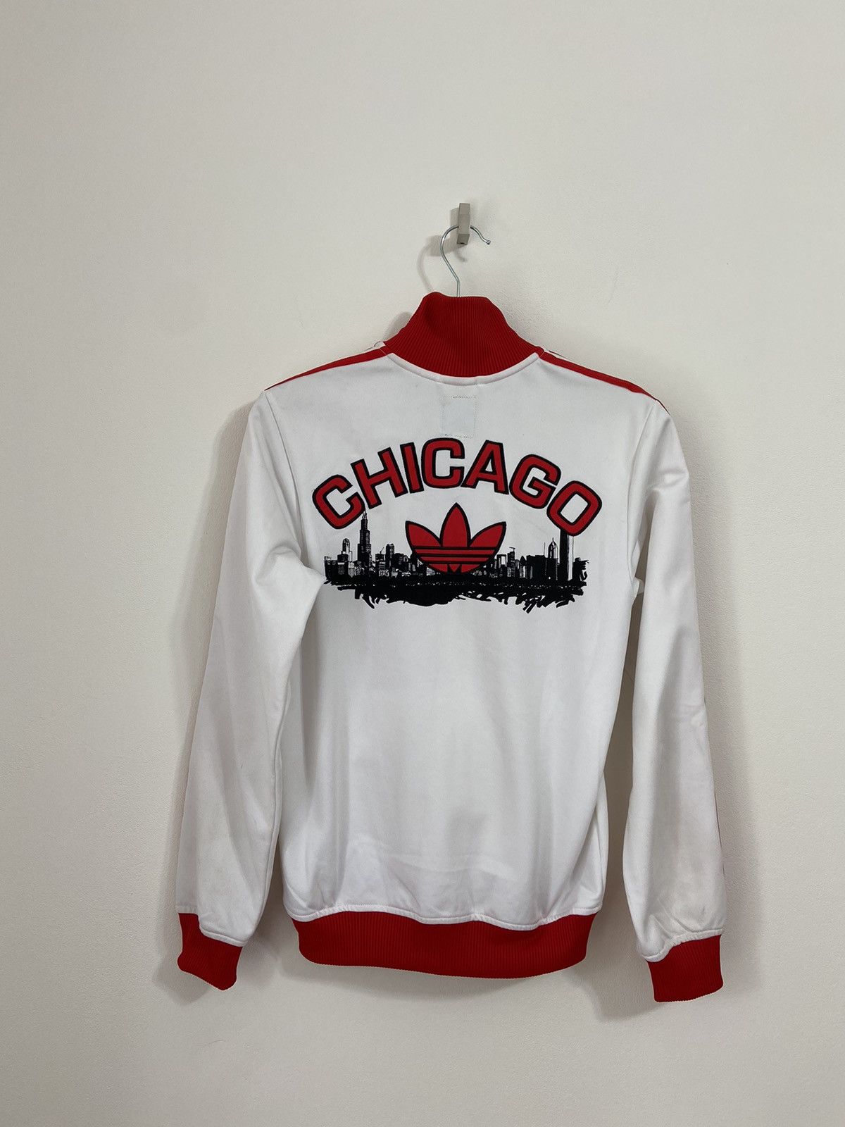 NBA Adidas Chicago Bulls Track Top Vintage Size US XS / EU 42 / 0 - 14 Thumbnail
