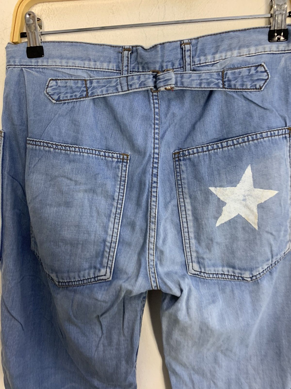 Vintage Vintage USN Buckle Back Denim Jeans Pant Trouser Size US 30 / EU 46 - 4 Thumbnail