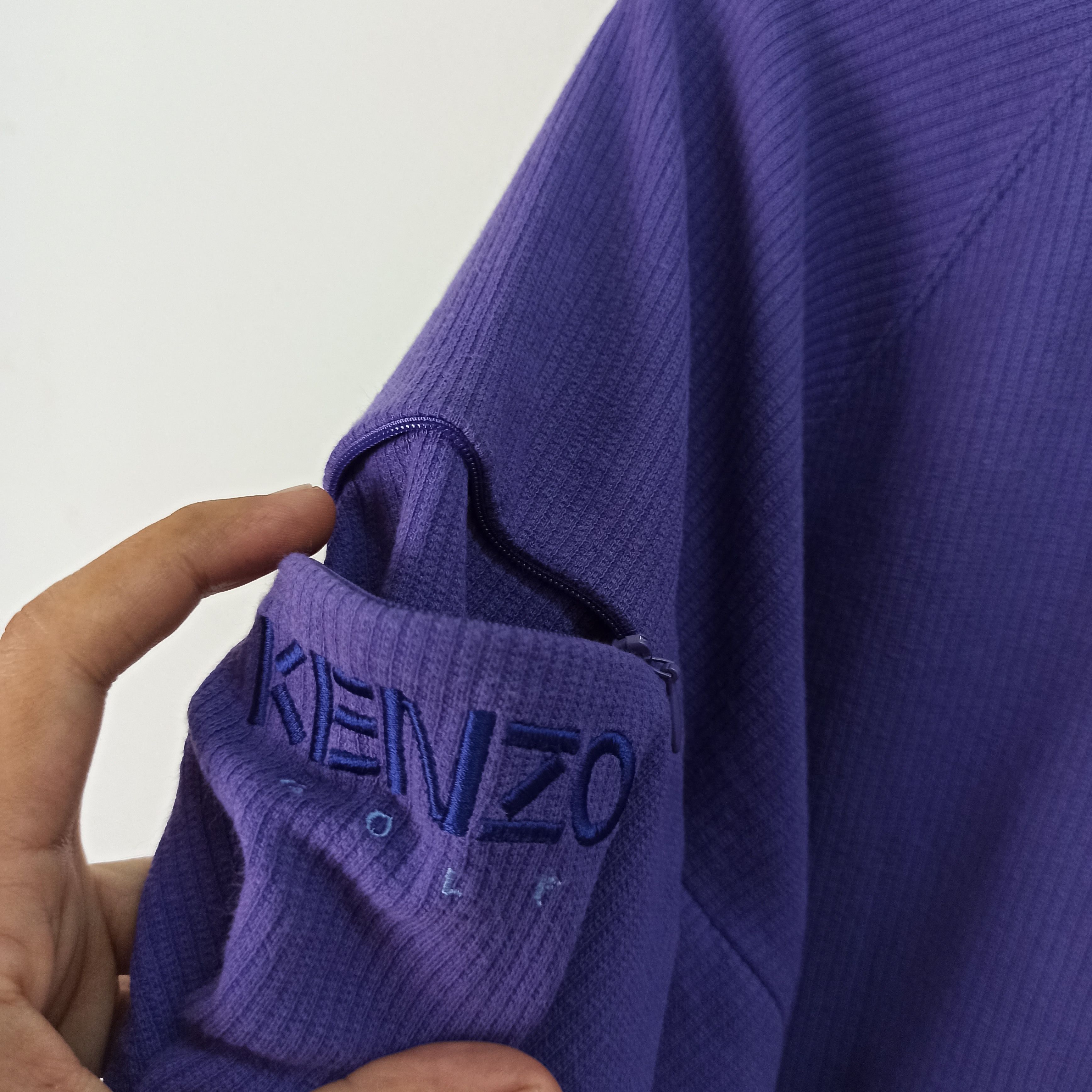Kenzo Vintage KENZO GOLF Sweatshirt Purple Colour Size US L / EU 52-54 / 3 - 4 Thumbnail