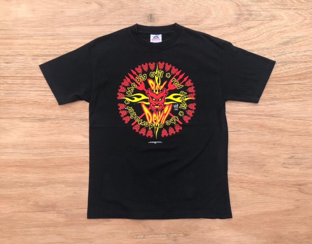 Vintage × WWE vintage tee WWE UNDERTAKER B1 Size US M / EU 48-50 / 2 - 1 Thumbnail