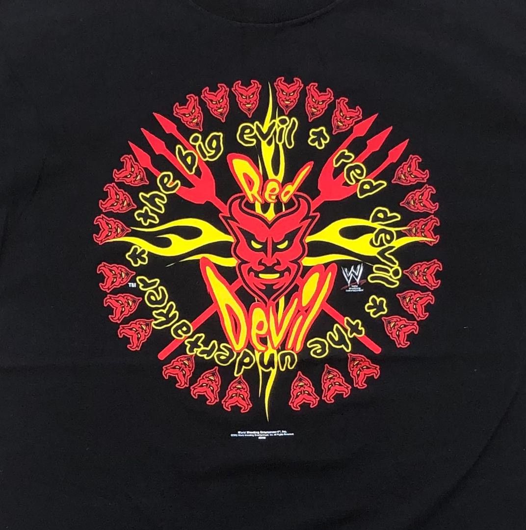 Vintage × WWE vintage tee WWE UNDERTAKER B1 Size US M / EU 48-50 / 2 - 2 Thumbnail