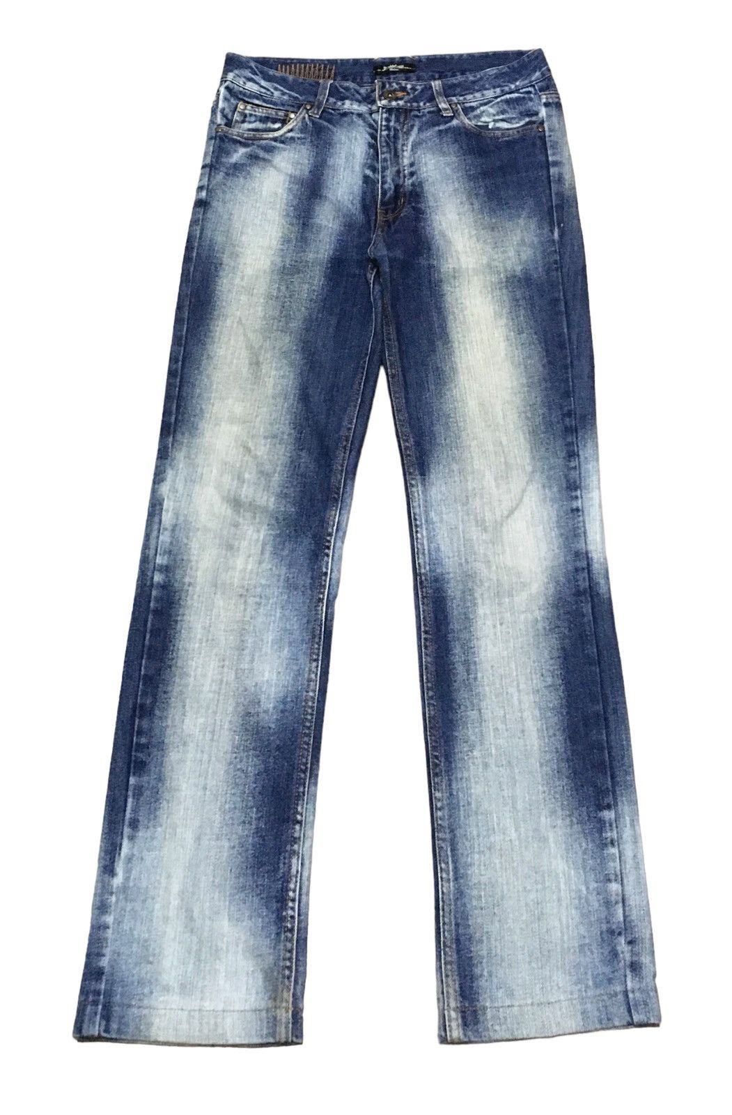 If Six Was Nine × Japanese Brand Rare Vintage Japanese Brand Double Focus Bleach Jeans 1990s Size US 32 / EU 48 - 1 Thumbnail