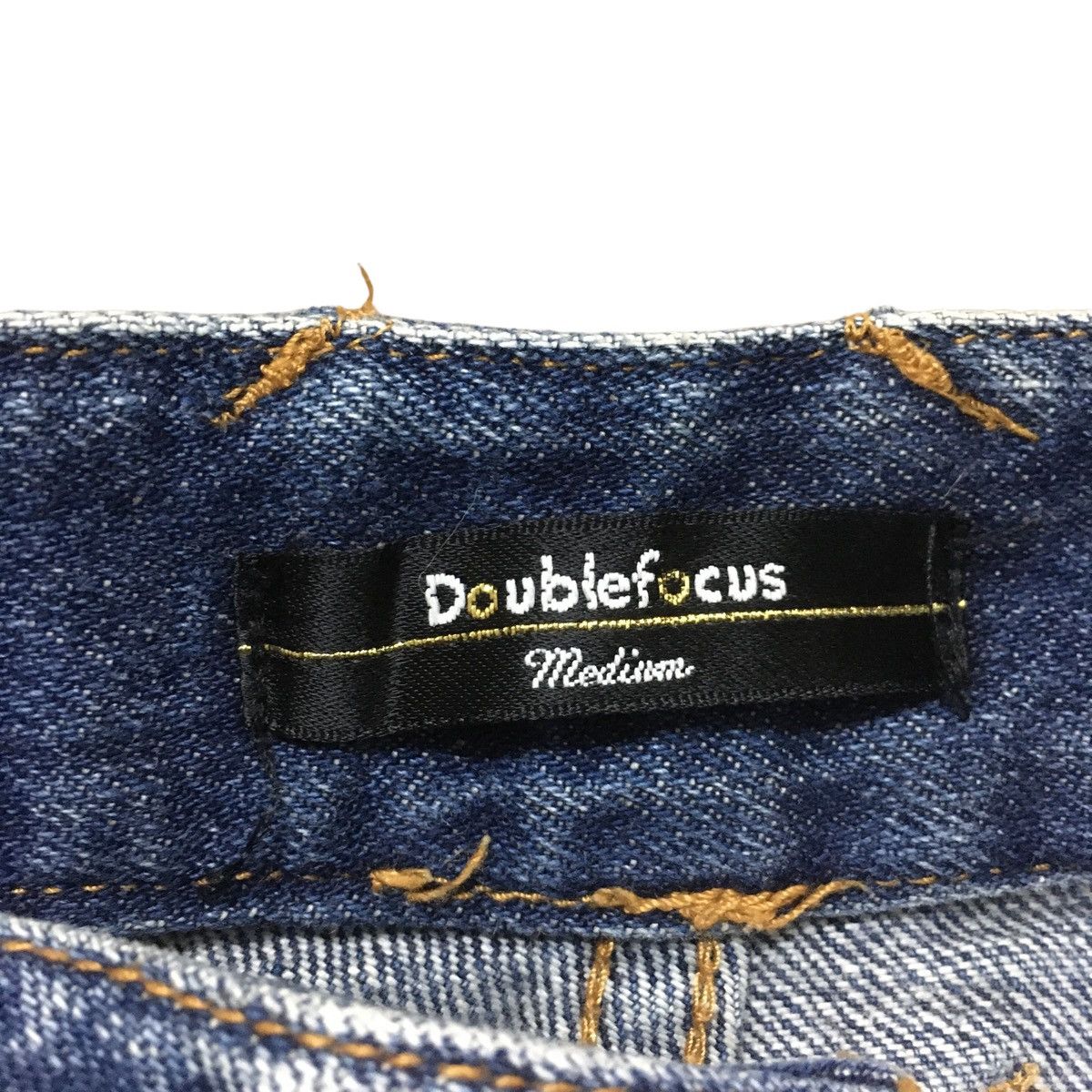 If Six Was Nine × Japanese Brand Rare Vintage Japanese Brand Double Focus Bleach Jeans 1990s Size US 32 / EU 48 - 7 Thumbnail