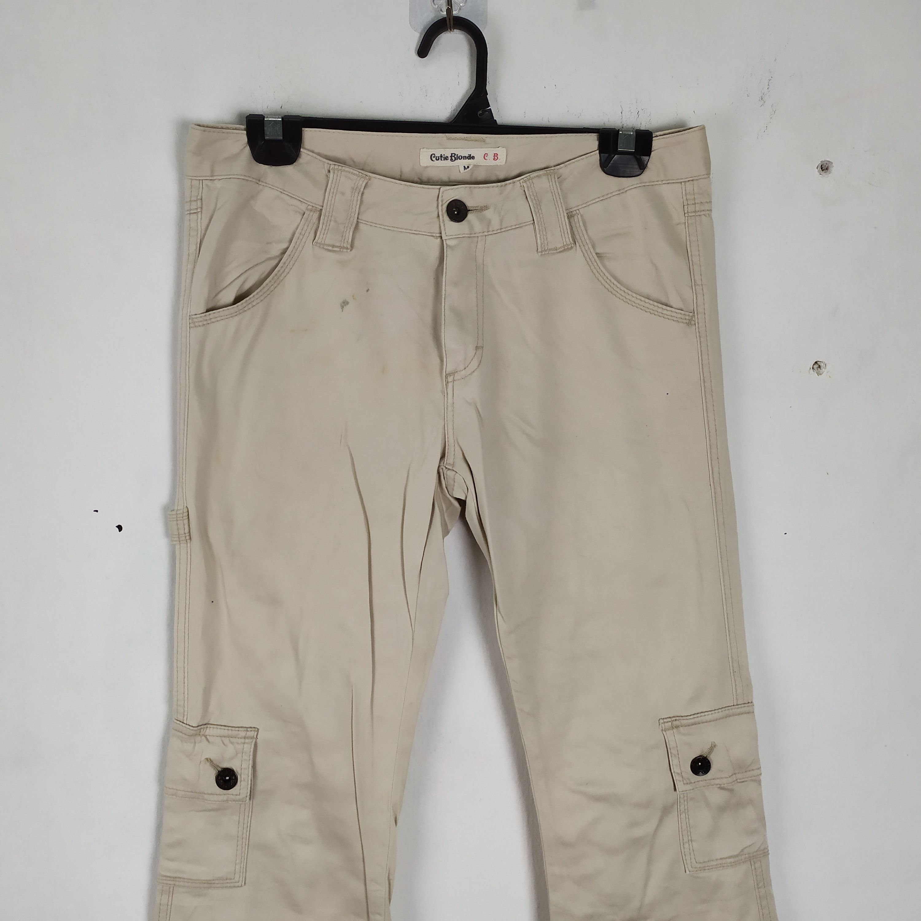 Japanese Brand C.B FLARE CARGO PANTS MULTIPOCKET TACTICAL Size US 30 / EU 46 - 2 Thumbnail