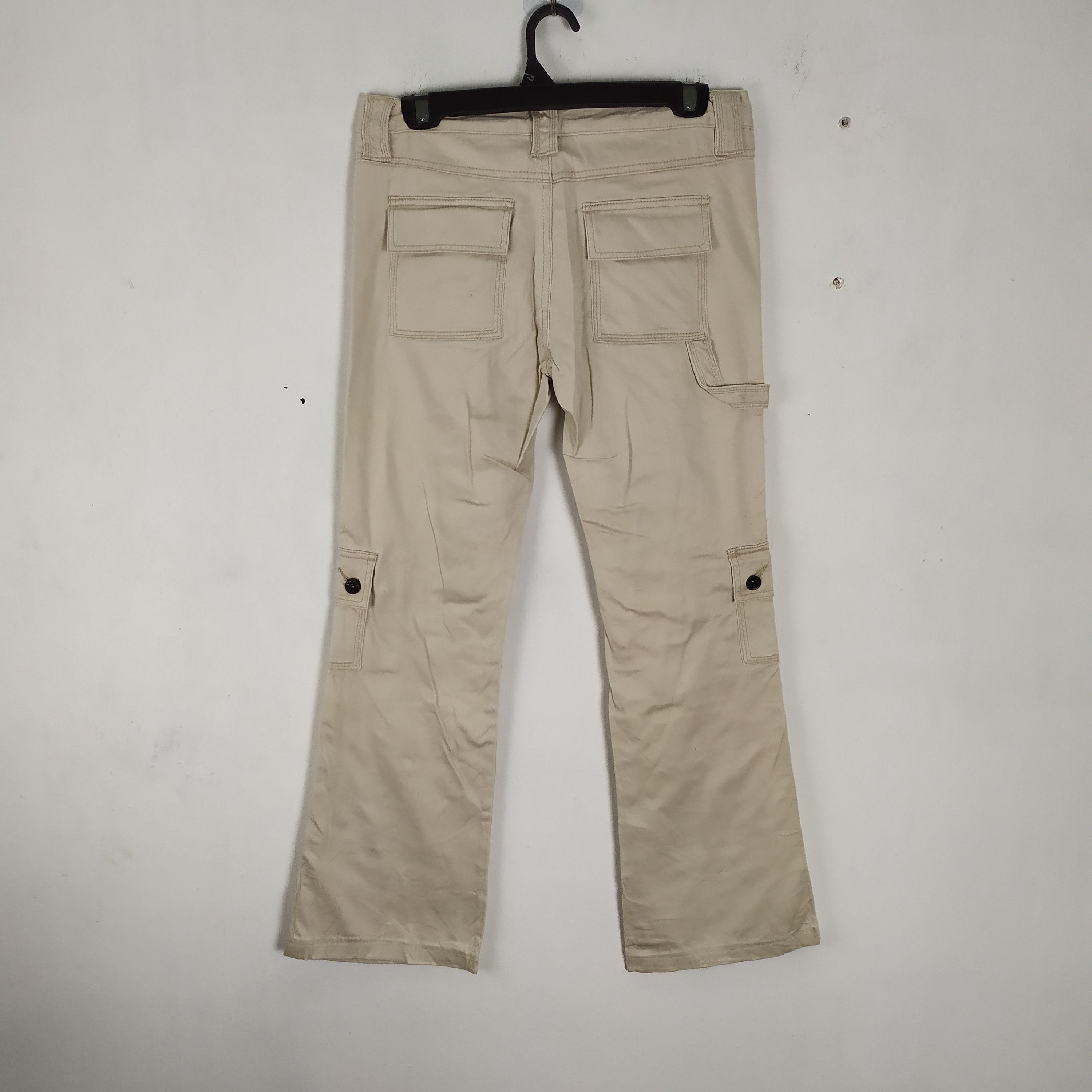 Japanese Brand C.B FLARE CARGO PANTS MULTIPOCKET TACTICAL Size US 30 / EU 46 - 5 Thumbnail