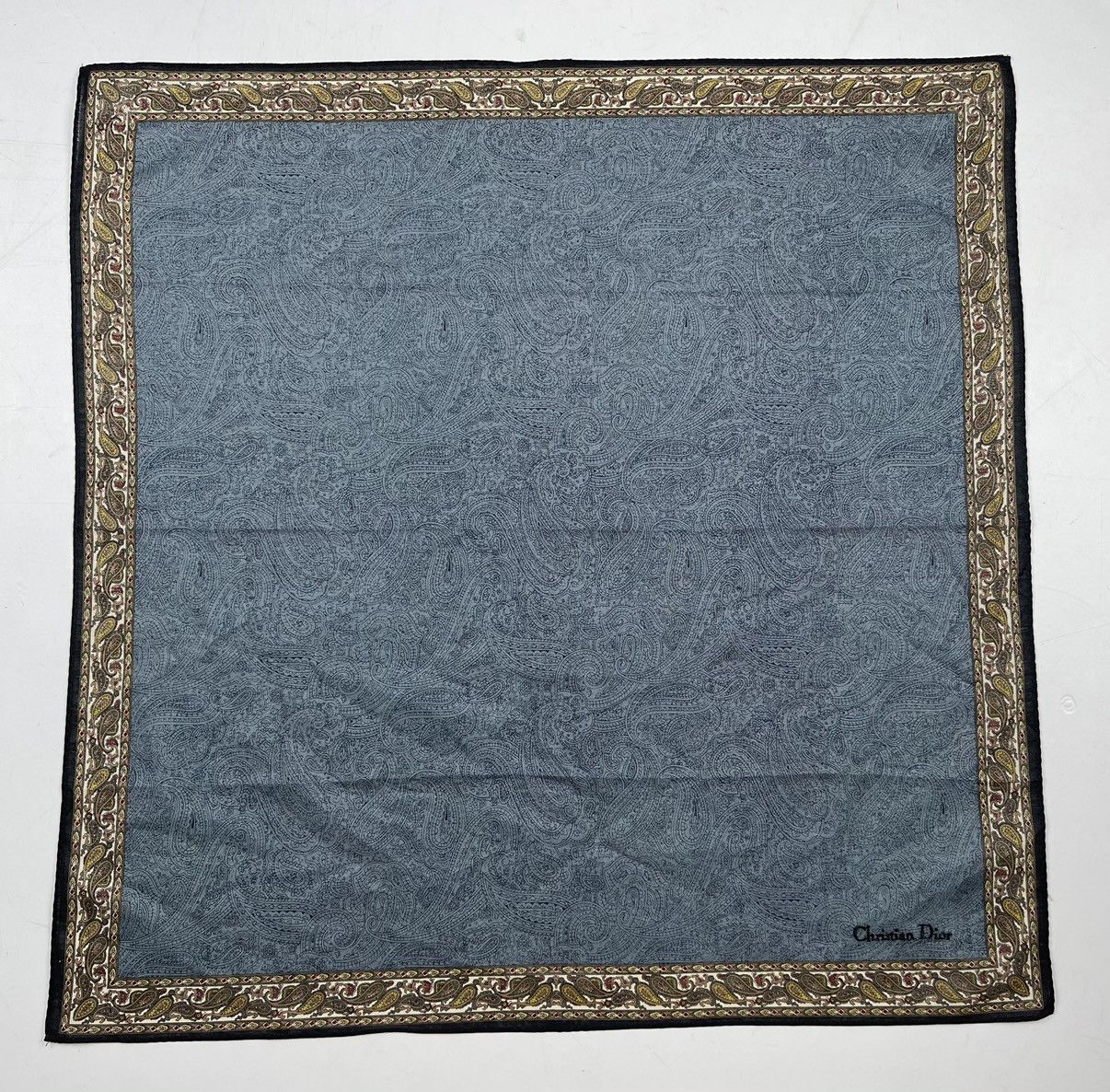 Christian Dior Monsieur × Other christian dior bandana handkerchief neckerchief scarf HC0545 Size ONE SIZE - 2 Thumbnail