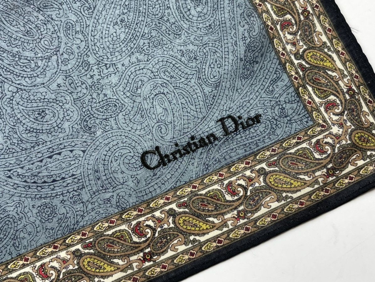 Christian Dior Monsieur × Other christian dior bandana handkerchief neckerchief scarf HC0545 Size ONE SIZE - 4 Thumbnail