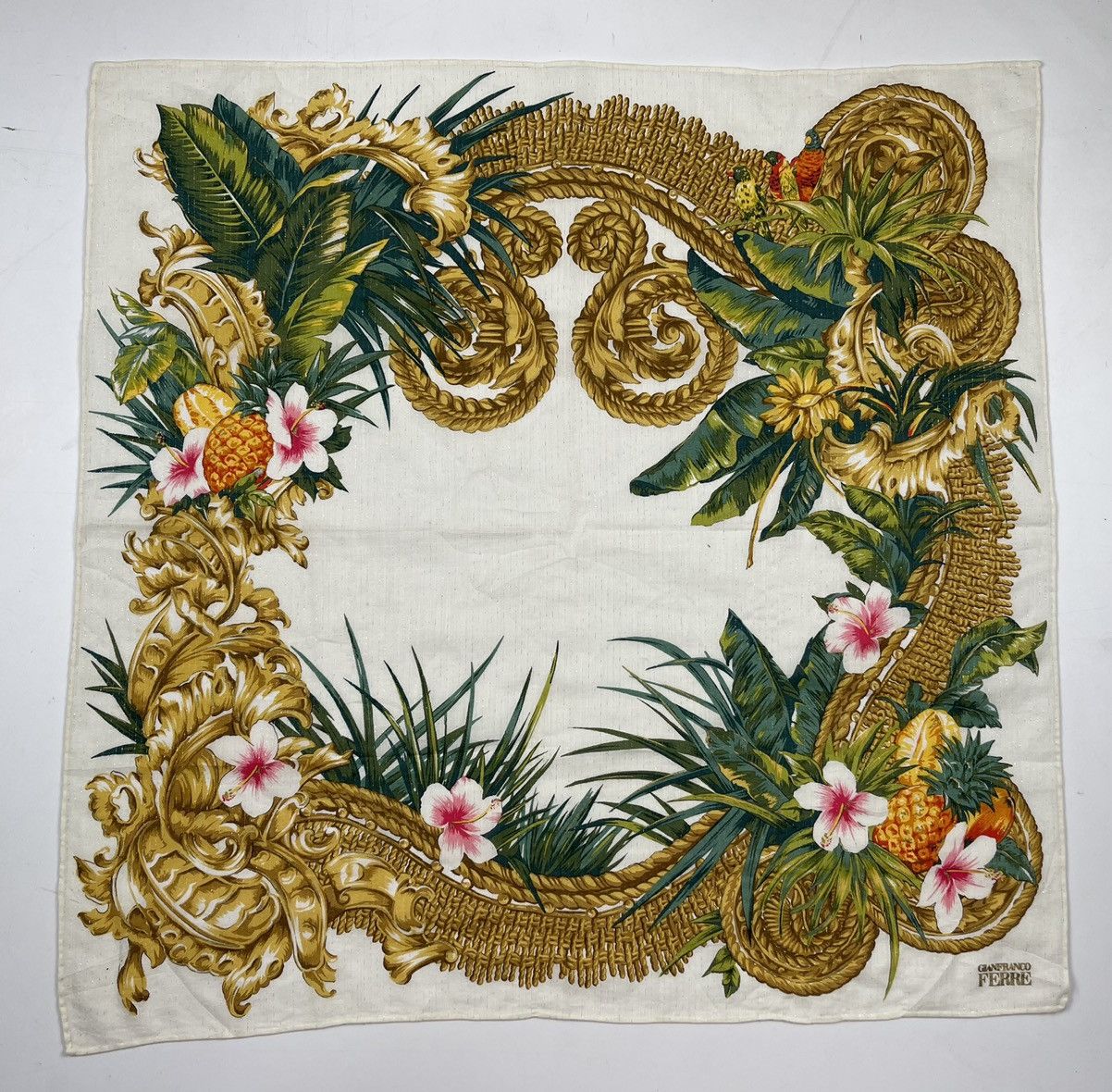 Gianfranco Ferre × Other gianfranco ferre bandana handkerchief neckerchief HC0457 Size ONE SIZE - 2 Thumbnail