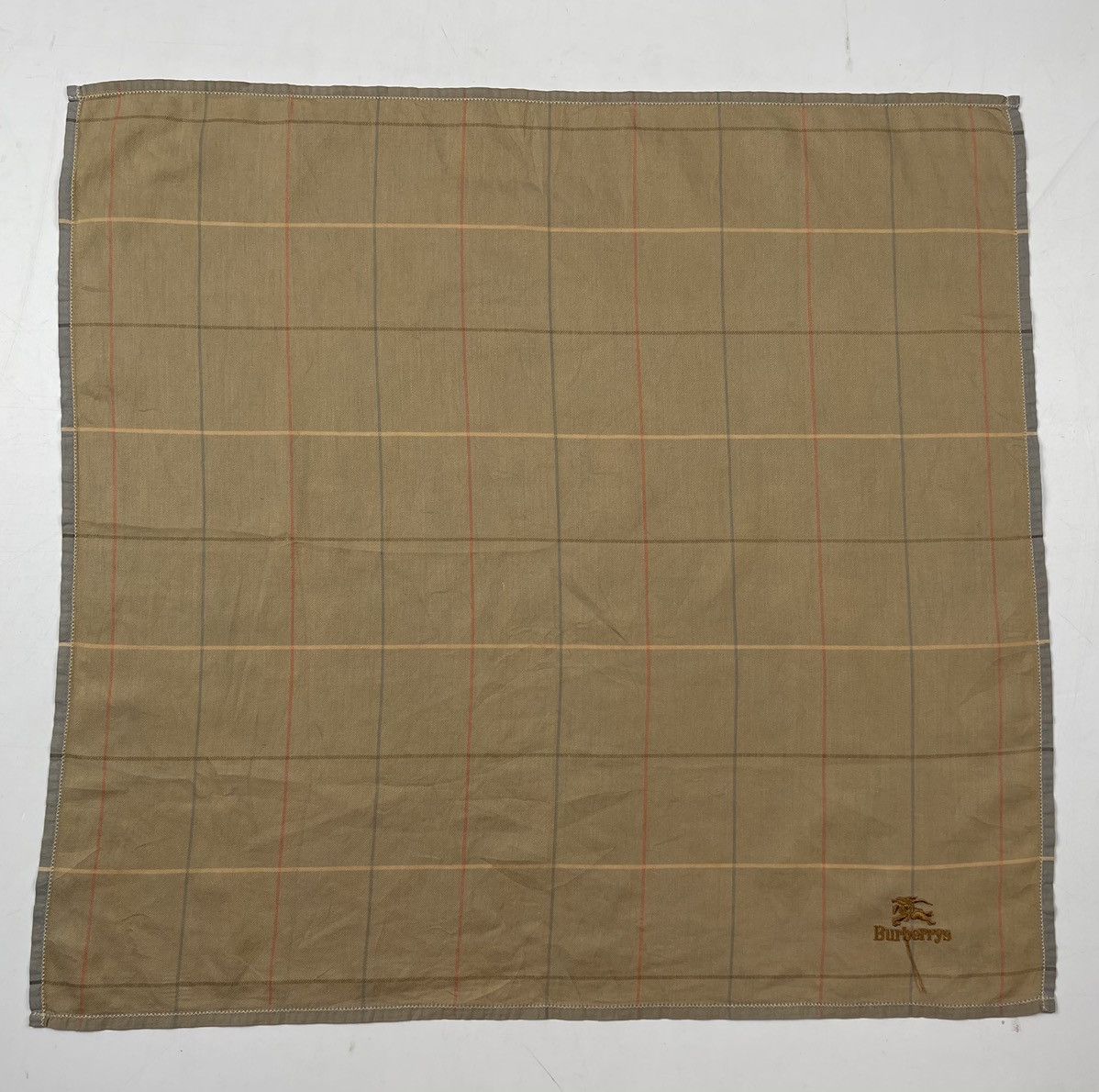 Burberry × Other × Vintage vintage burberry bandana handkerchief neckerchief HC0674 Size ONE SIZE - 2 Thumbnail