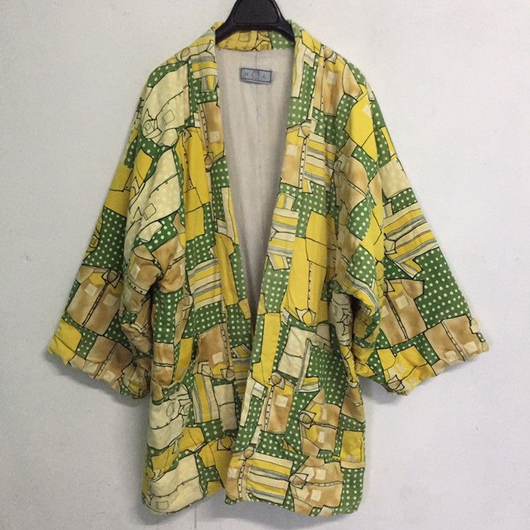 Japanese Brand ORIGINAL Japanese Kimono Sweater Art Shirt MADE IN JAPAN Size US XL / EU 56 / 4 - 1 Thumbnail