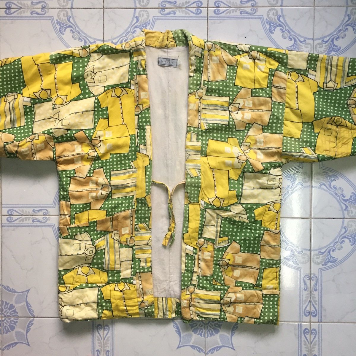 Japanese Brand ORIGINAL Japanese Kimono Sweater Art Shirt MADE IN JAPAN Size US XL / EU 56 / 4 - 20 Thumbnail