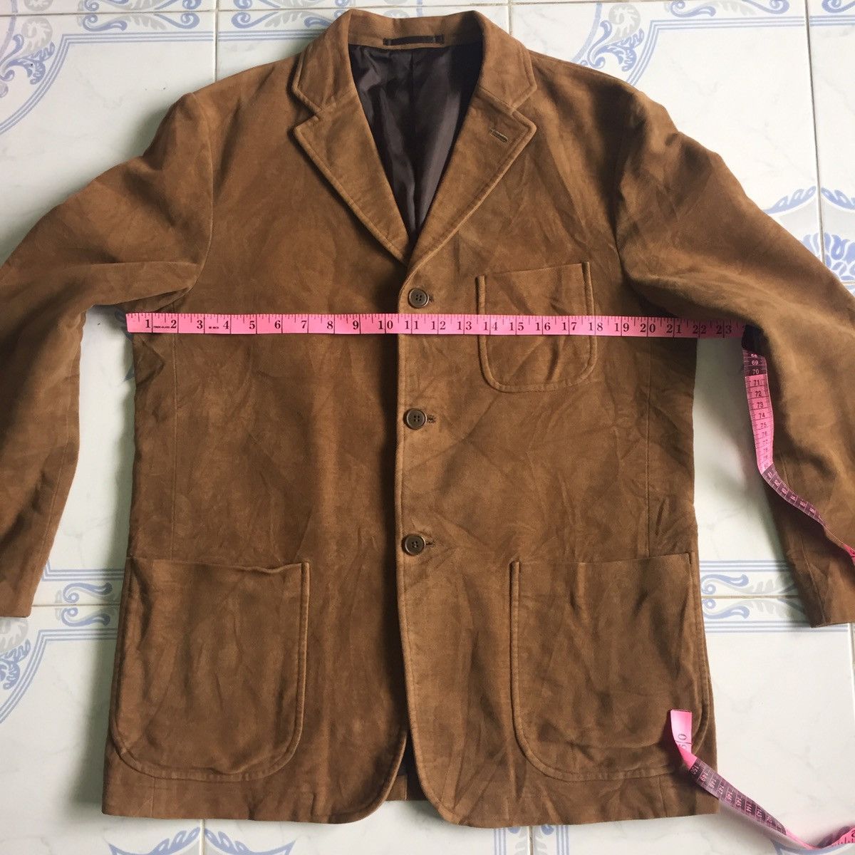 Uniqlo Fabric From ITALY Nice Browny Uniqlo Jacket Coat Size US M / EU 48-50 / 2 - 21 Thumbnail