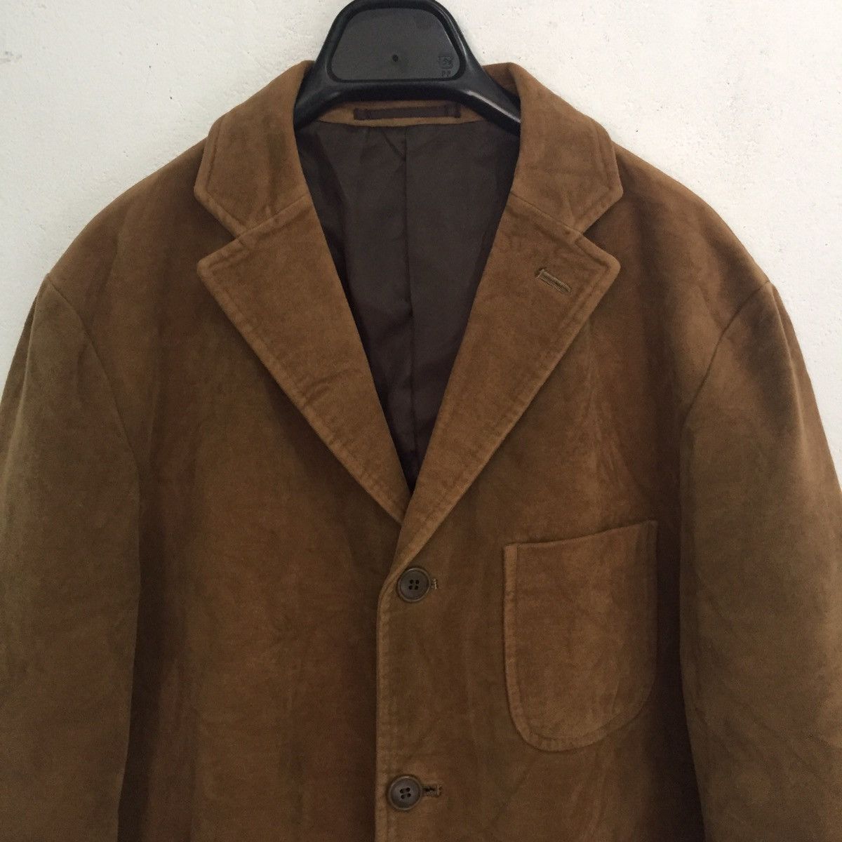 Uniqlo Fabric From ITALY Nice Browny Uniqlo Jacket Coat Size US M / EU 48-50 / 2 - 2 Thumbnail