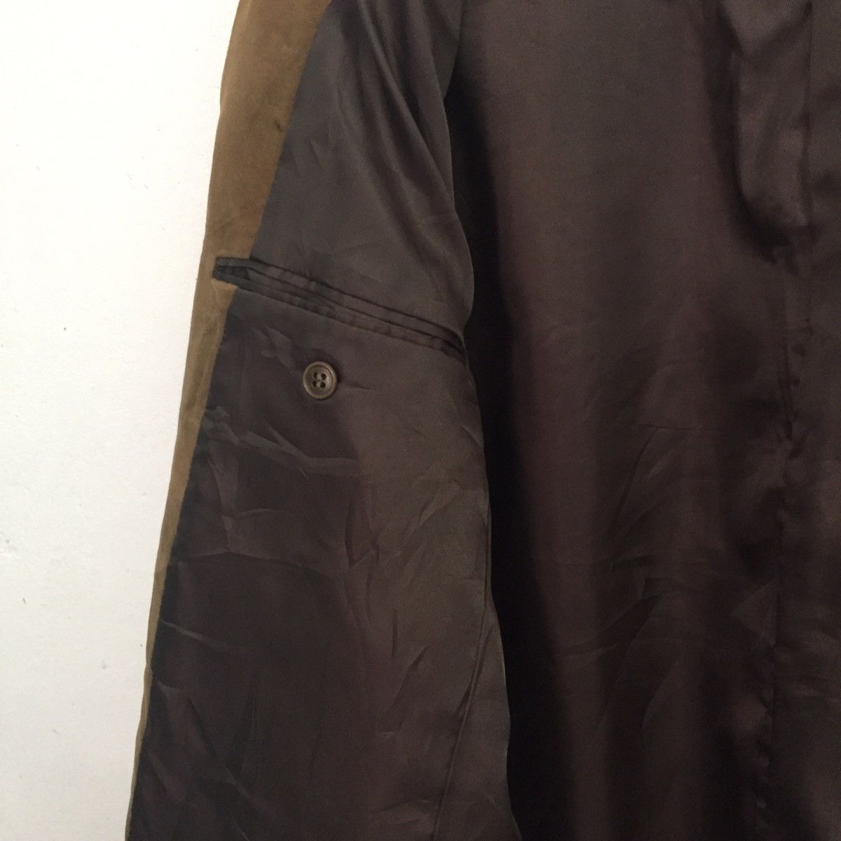 Uniqlo Fabric From ITALY Nice Browny Uniqlo Jacket Coat Size US M / EU 48-50 / 2 - 18 Thumbnail