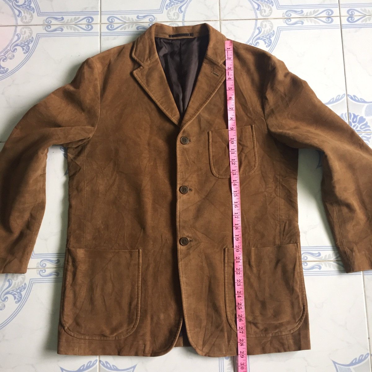 Uniqlo Fabric From ITALY Nice Browny Uniqlo Jacket Coat Size US M / EU 48-50 / 2 - 22 Thumbnail