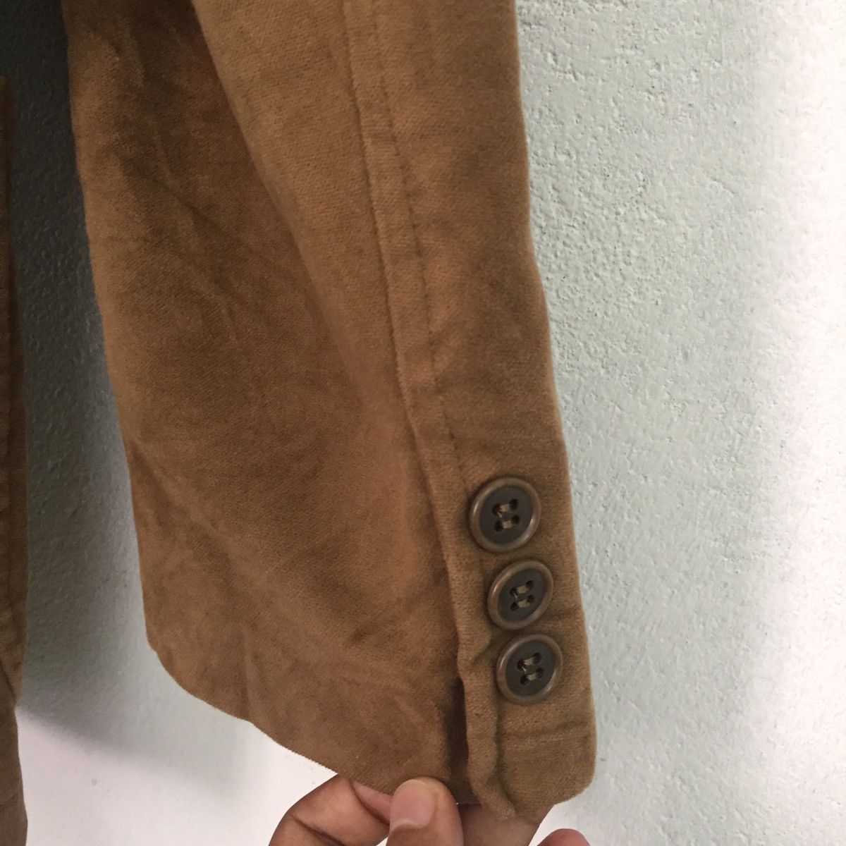 Uniqlo Fabric From ITALY Nice Browny Uniqlo Jacket Coat Size US M / EU 48-50 / 2 - 14 Thumbnail
