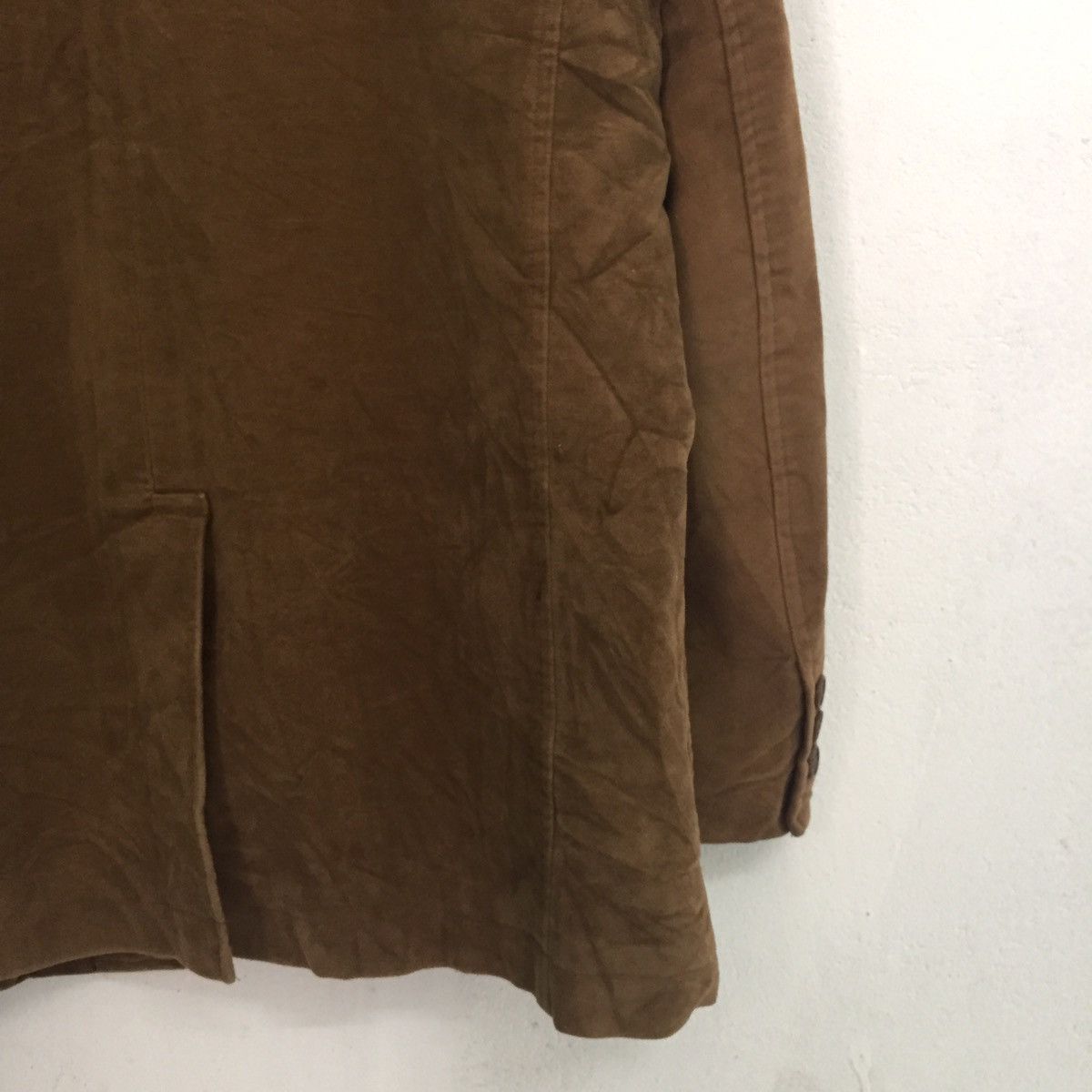 Uniqlo Fabric From ITALY Nice Browny Uniqlo Jacket Coat Size US M / EU 48-50 / 2 - 13 Thumbnail