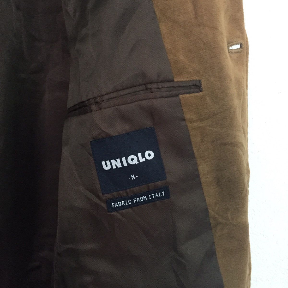 Uniqlo Fabric From ITALY Nice Browny Uniqlo Jacket Coat Size US M / EU 48-50 / 2 - 17 Thumbnail