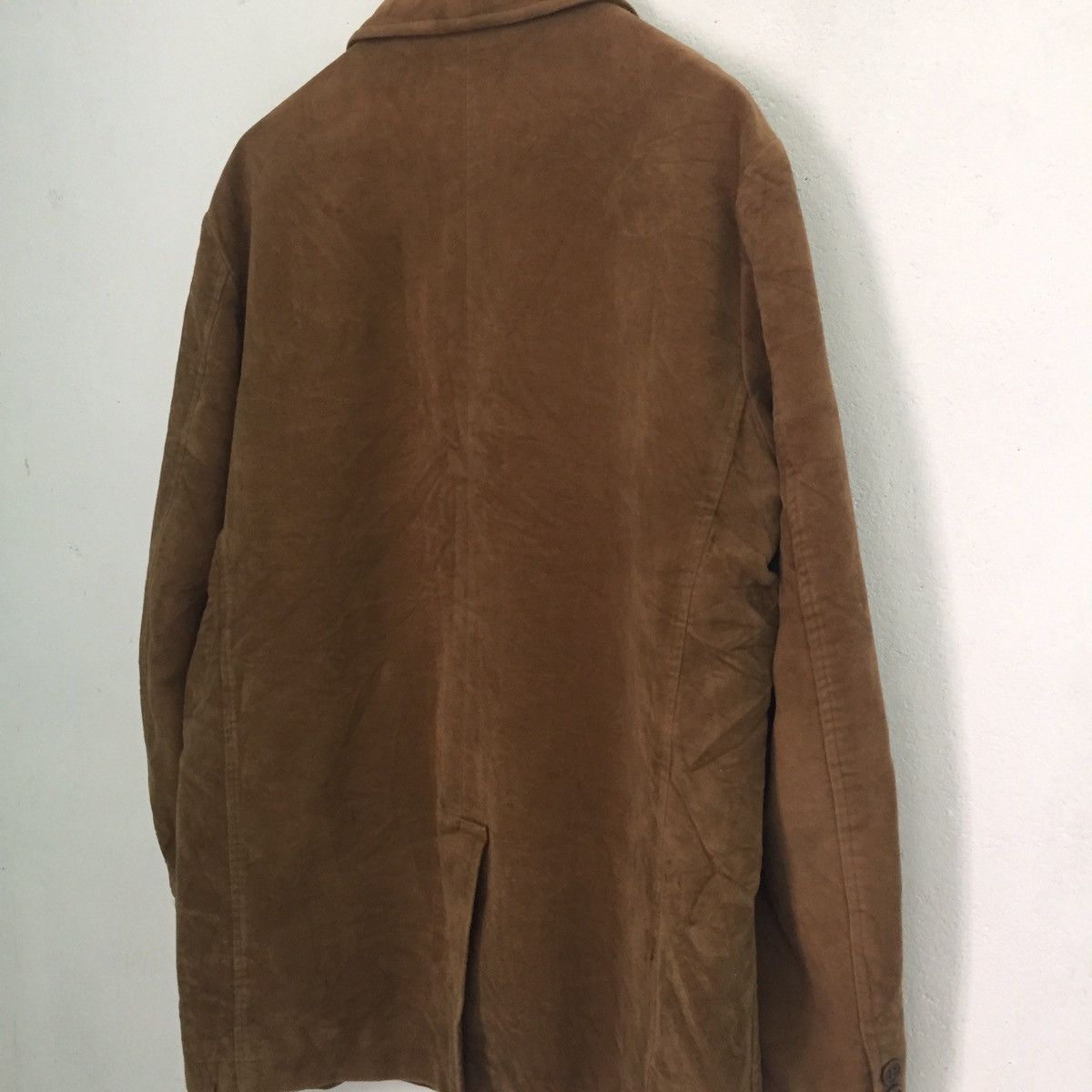 Uniqlo Fabric From ITALY Nice Browny Uniqlo Jacket Coat Size US M / EU 48-50 / 2 - 15 Thumbnail