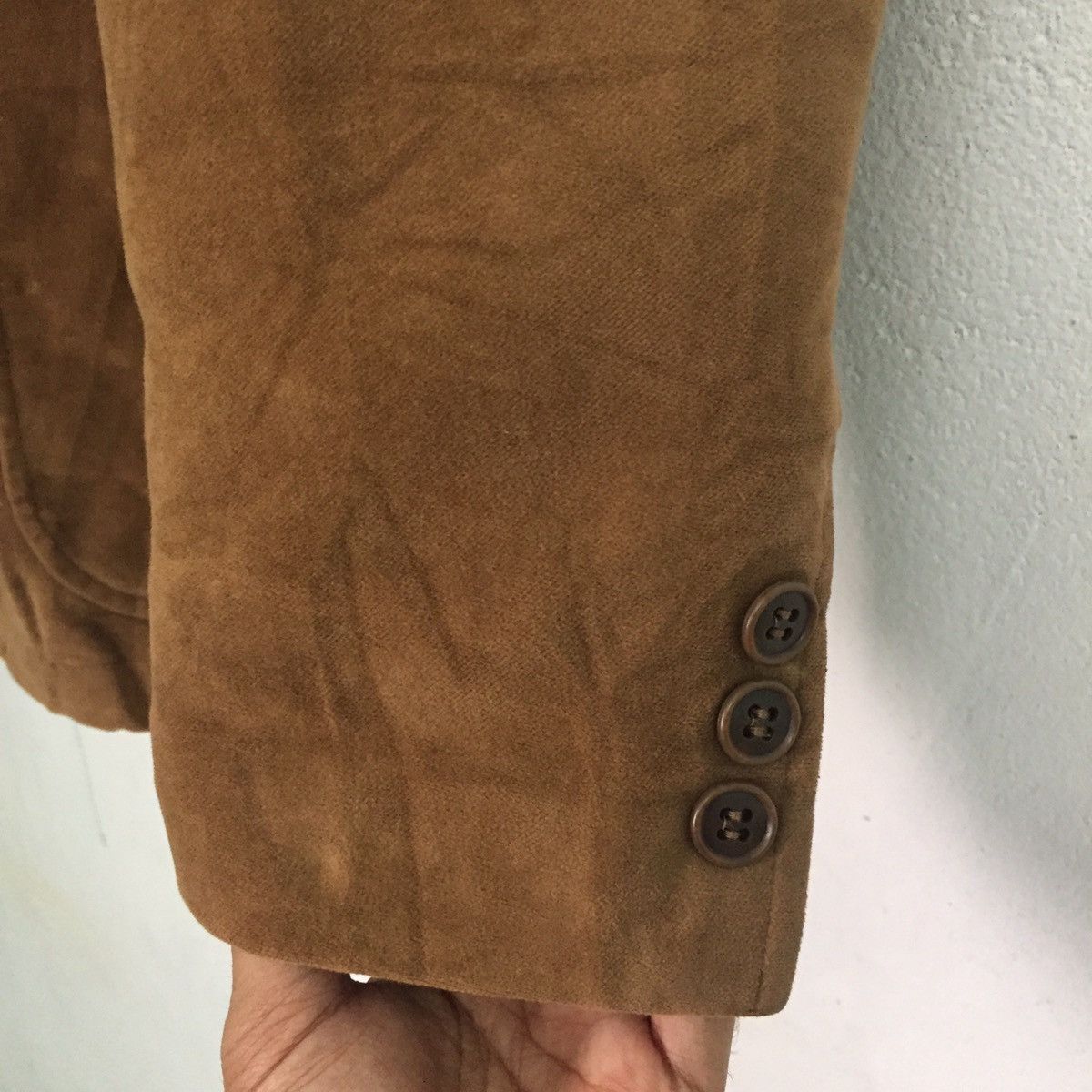 Uniqlo Fabric From ITALY Nice Browny Uniqlo Jacket Coat Size US M / EU 48-50 / 2 - 8 Thumbnail