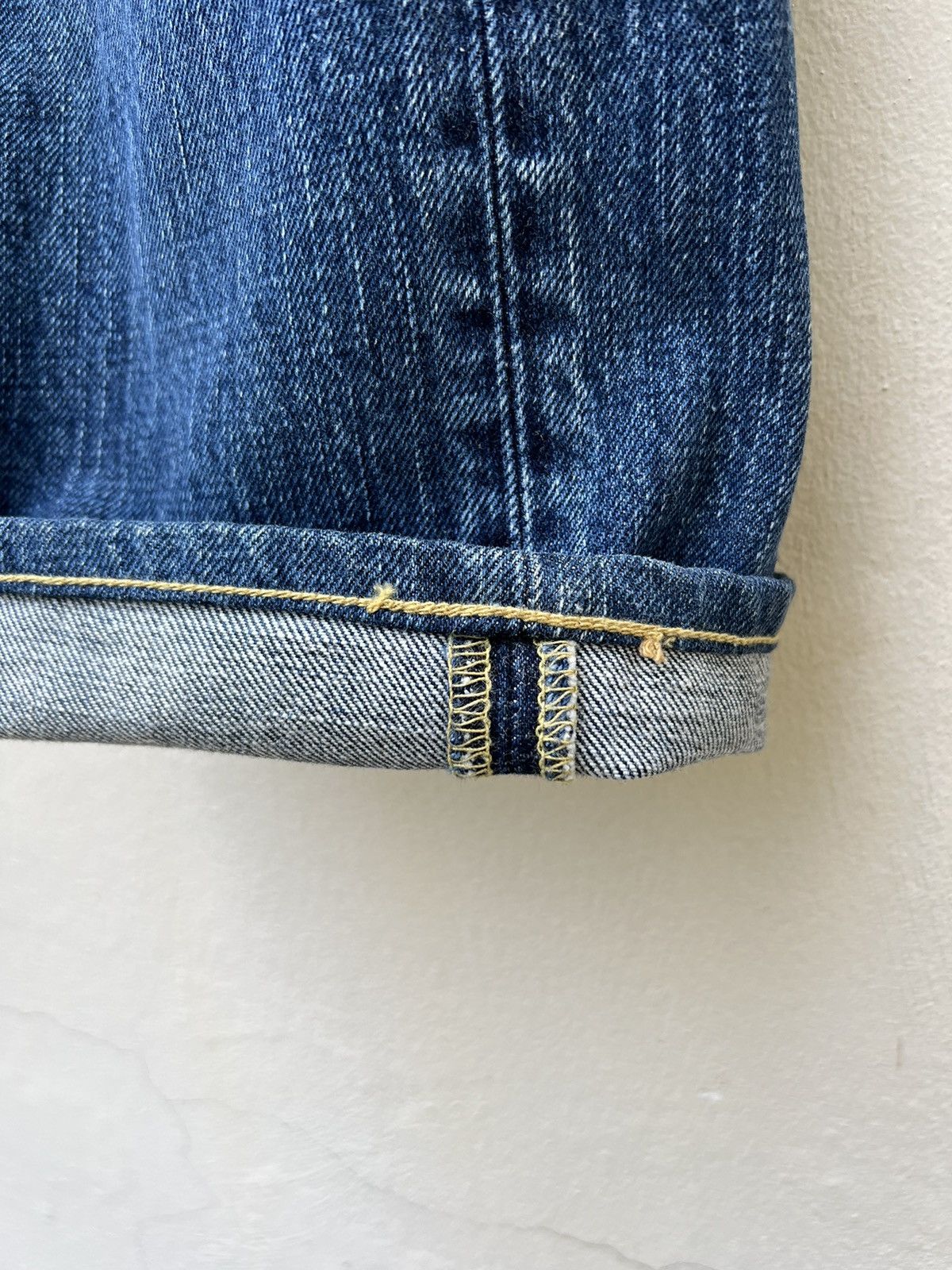 Burgus Plus BURGUS Japan Distressed Patchworks Denim Jeans Size US 34 / EU 50 - 14 Thumbnail