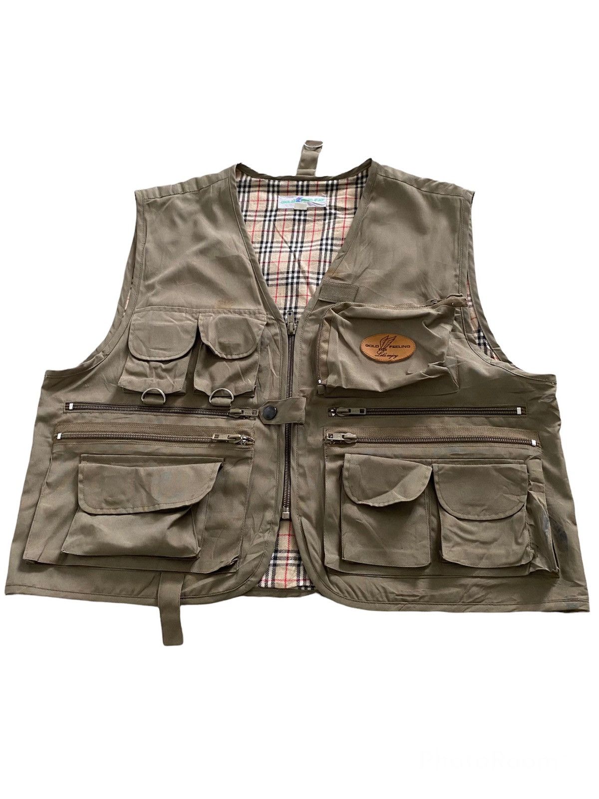 Japanese Brand × Vintage Gold Feeling Vest Military Design tactical pocket rare Size US M / EU 48-50 / 2 - 2 Thumbnail