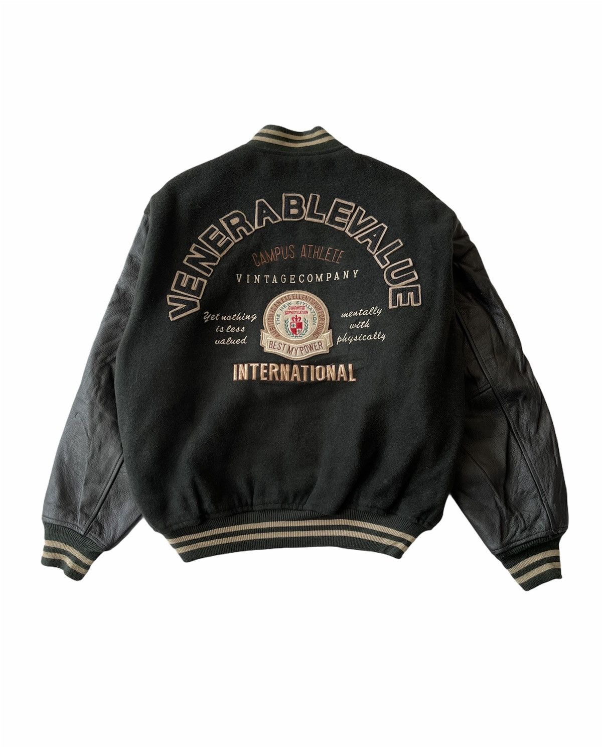 Vintage VINTAGE MACHOPE WOOL VARSITY JACKET Size US M / EU 48-50 / 2 - 2 Thumbnail