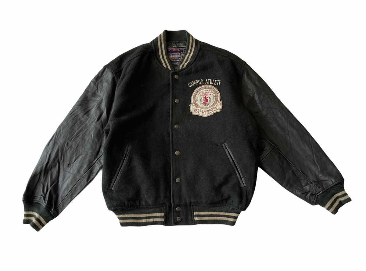 Vintage VINTAGE MACHOPE WOOL VARSITY JACKET Size US M / EU 48-50 / 2 - 5 Thumbnail