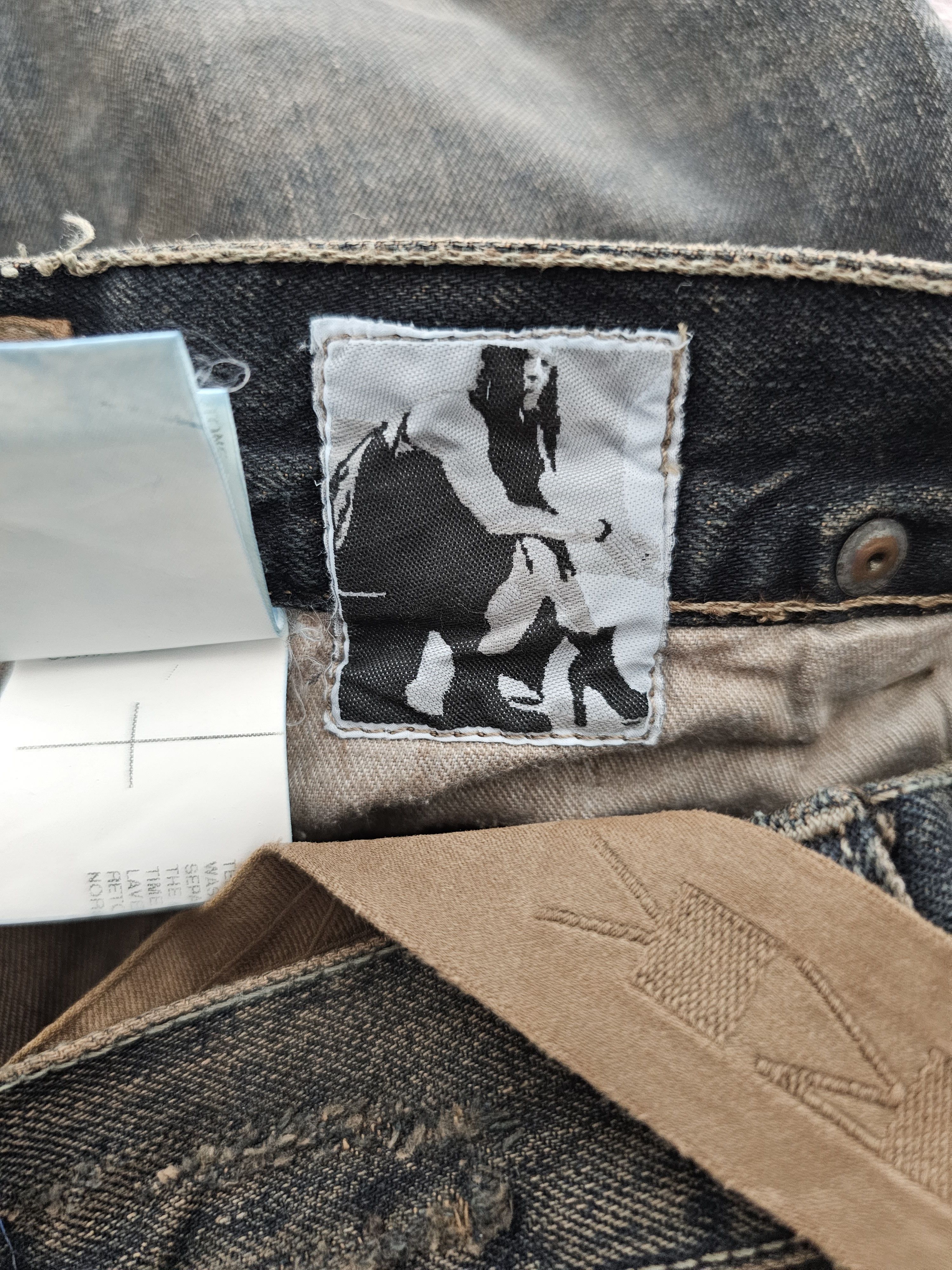 Drkshdw Rick Owens Olmar and Mirta Denim jeans W33