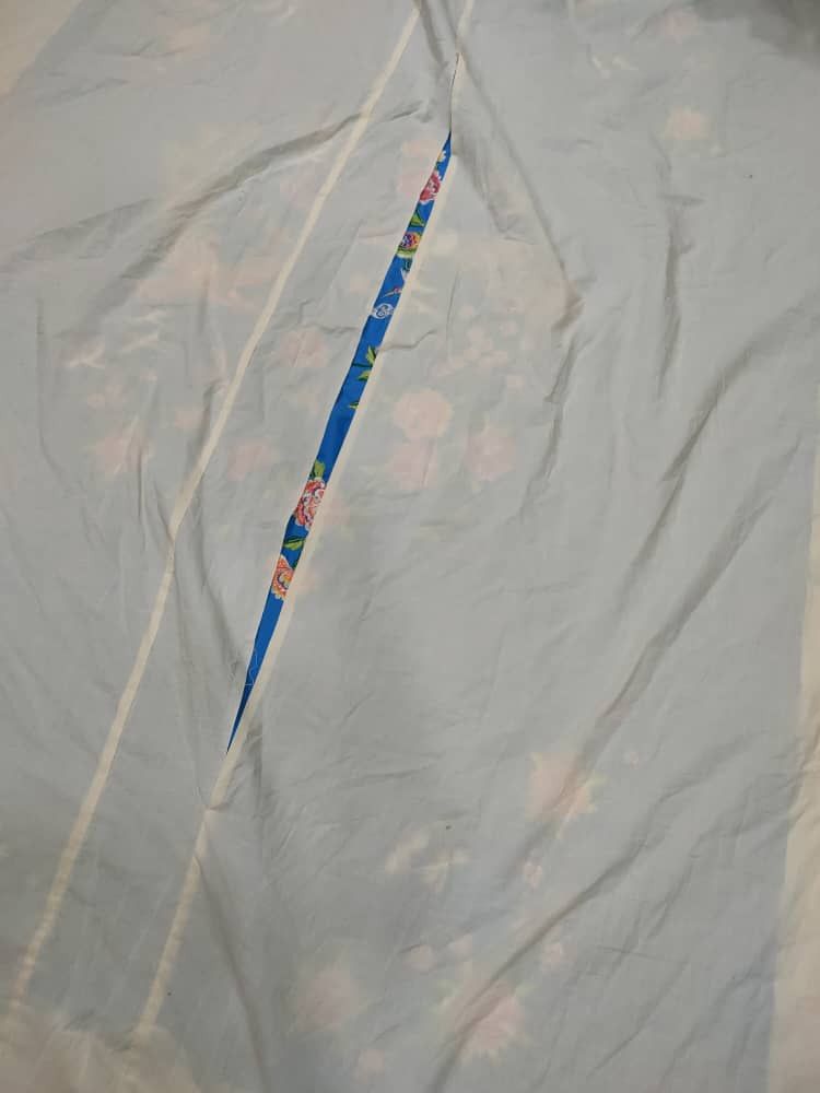Japanese Brand × Vintage JAPANESE EMBROIDERED SILK BED COVER SHEET BIRDS EMBROIDERY Size ONE SIZE - 8 Thumbnail