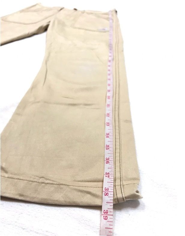 Edwin × Vintage OVER WORKS FACTORY EDWIN BEIGE CARGO PANTS DISTRESSED Size US 31 - 6 Thumbnail