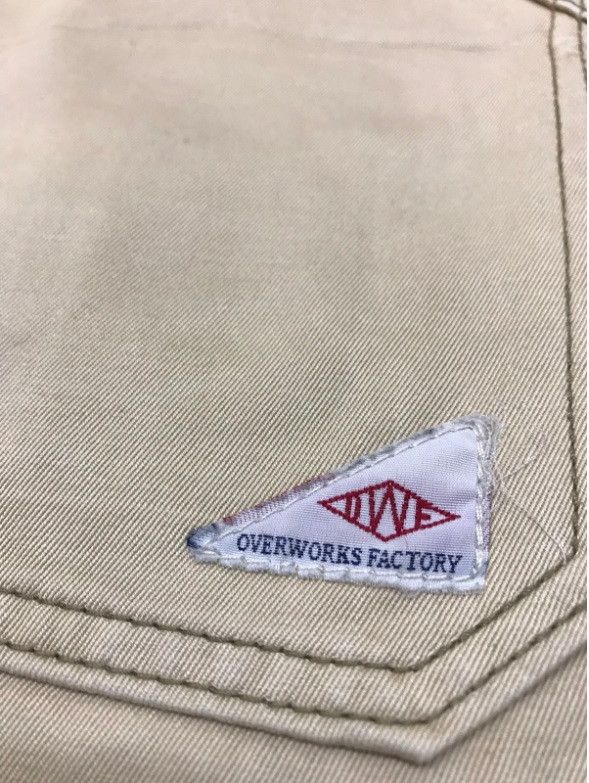 Edwin × Vintage OVER WORKS FACTORY EDWIN BEIGE CARGO PANTS DISTRESSED Size US 31 - 3 Thumbnail