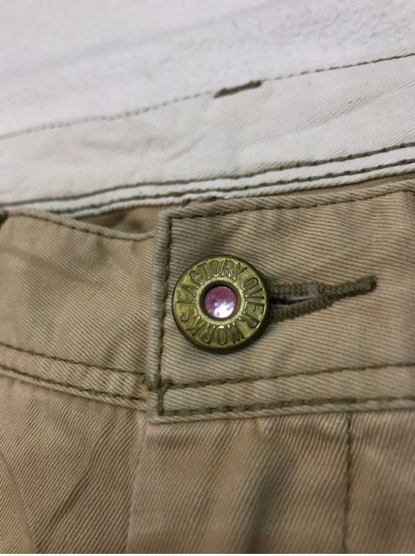Edwin × Vintage OVER WORKS FACTORY EDWIN BEIGE CARGO PANTS DISTRESSED Size US 31 - 4 Thumbnail