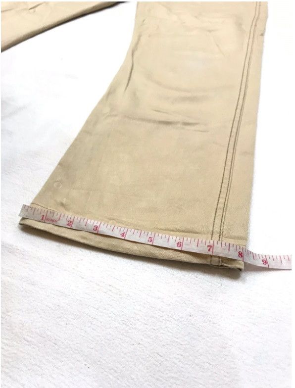 Edwin × Vintage OVER WORKS FACTORY EDWIN BEIGE CARGO PANTS DISTRESSED Size US 31 - 7 Thumbnail