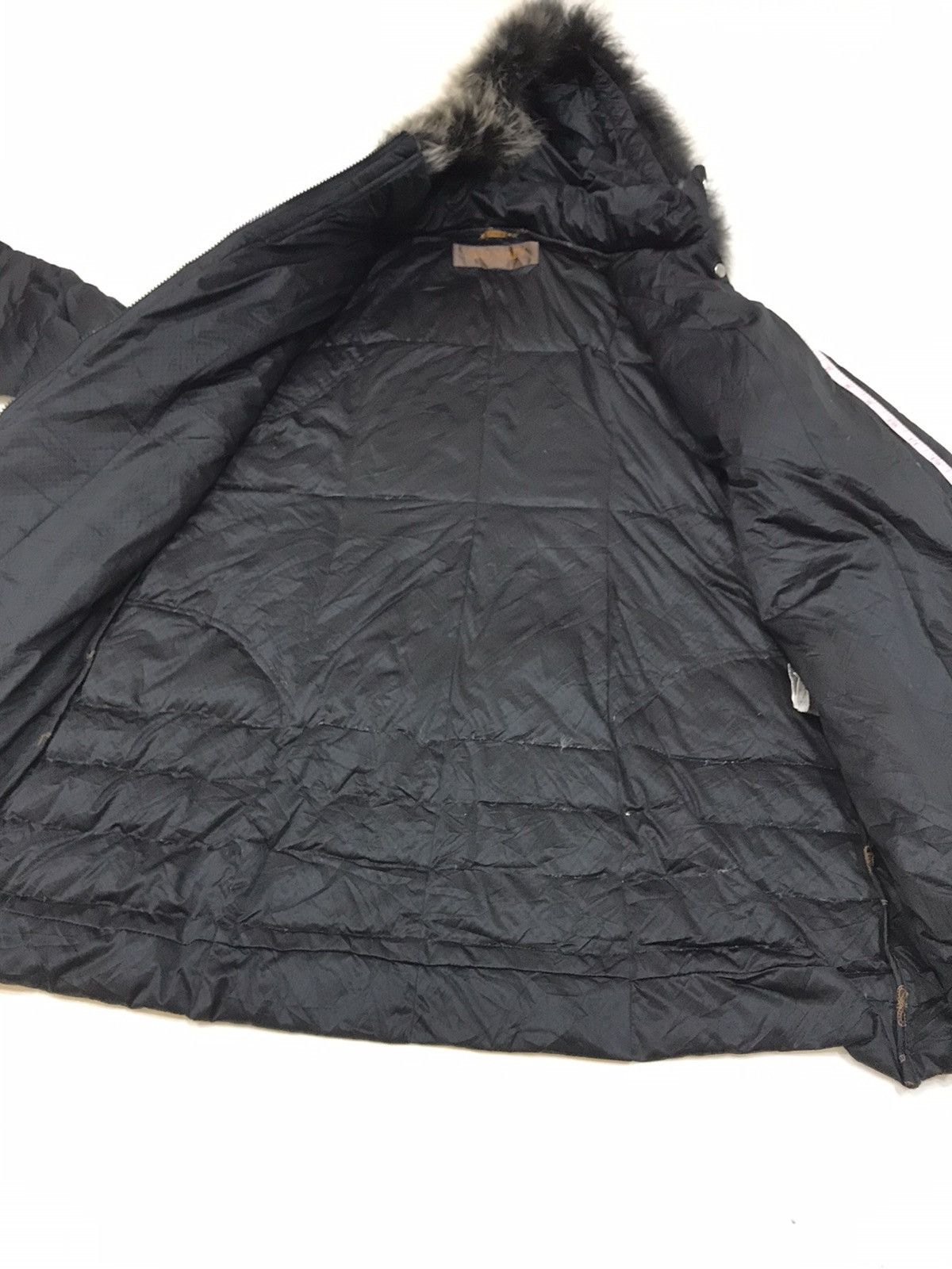 Balmain × Vintage VINTAGE BALMAIN BLUE FOX FUR DOWN PUFFER JACKET Size US M / EU 48-50 / 2 - 8 Thumbnail