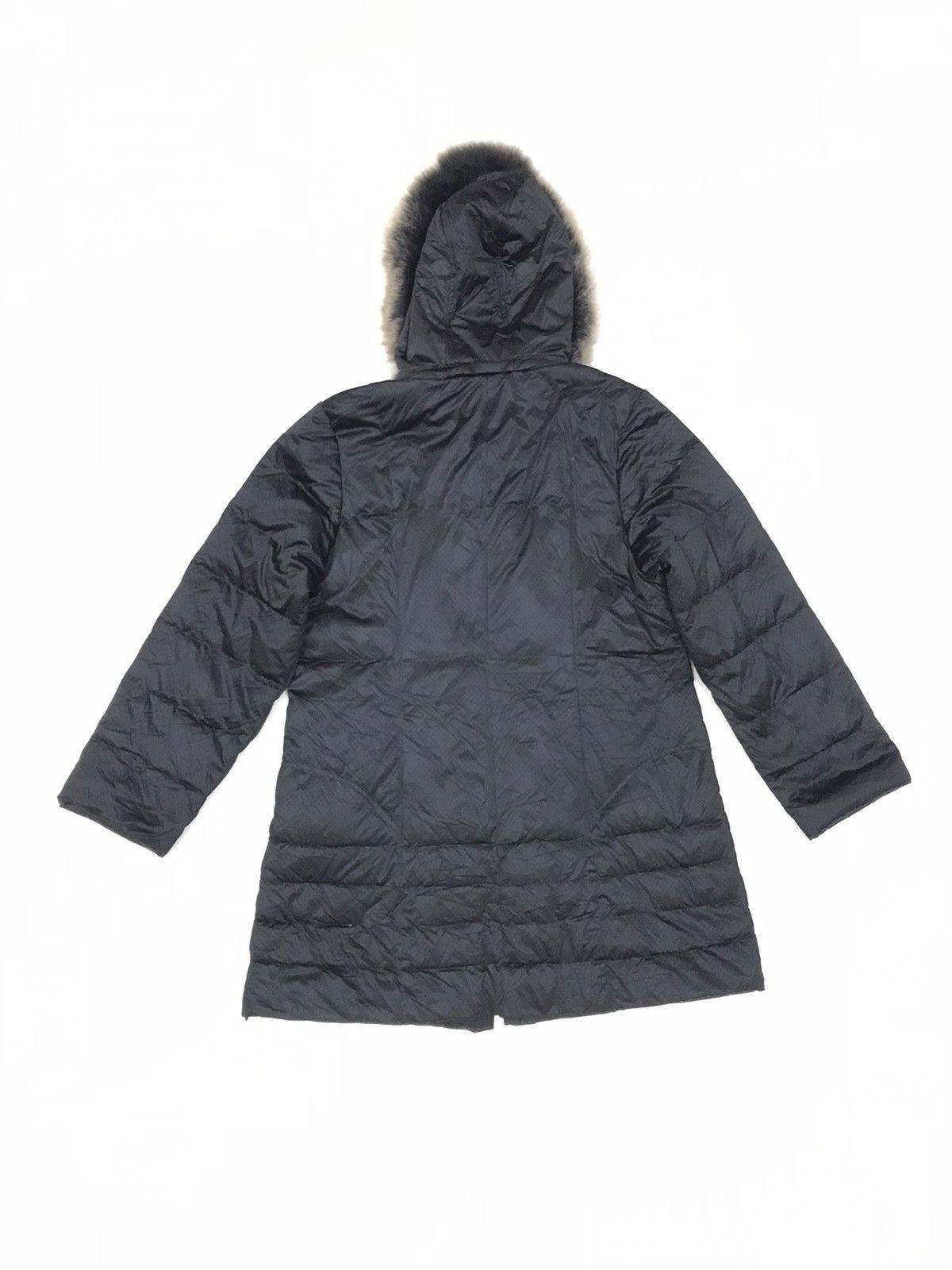 Balmain × Vintage VINTAGE BALMAIN BLUE FOX FUR DOWN PUFFER JACKET Size US M / EU 48-50 / 2 - 2 Thumbnail