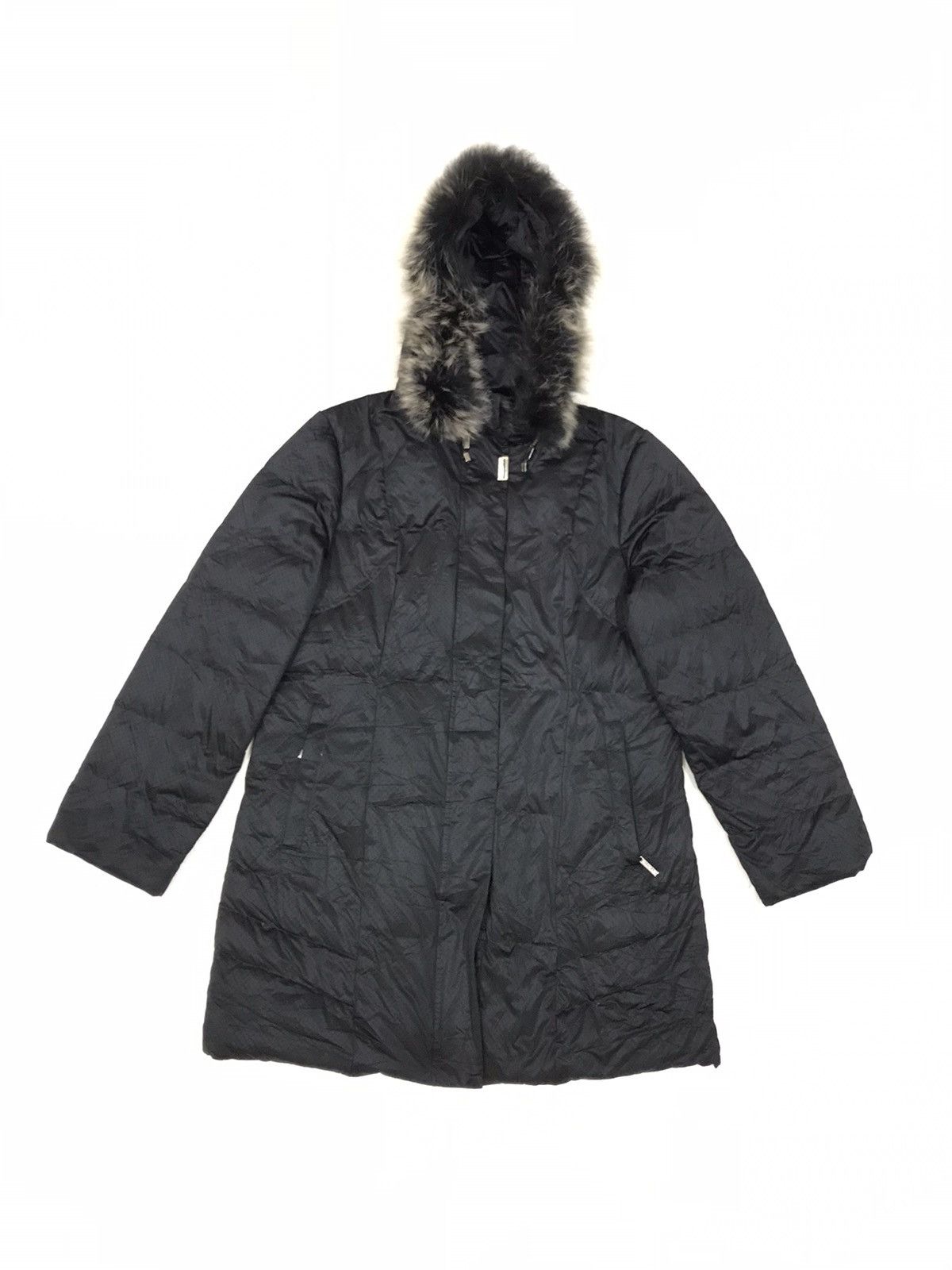 Balmain × Vintage VINTAGE BALMAIN BLUE FOX FUR DOWN PUFFER JACKET Size US M / EU 48-50 / 2 - 1 Thumbnail