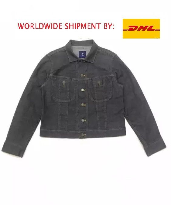 Hai Sporting Gear HAI SPORTING GEAR CROPPED STRETCHABLE DENIM JACKET MEDIUM Size US M / EU 48-50 / 2 - 1 Thumbnail